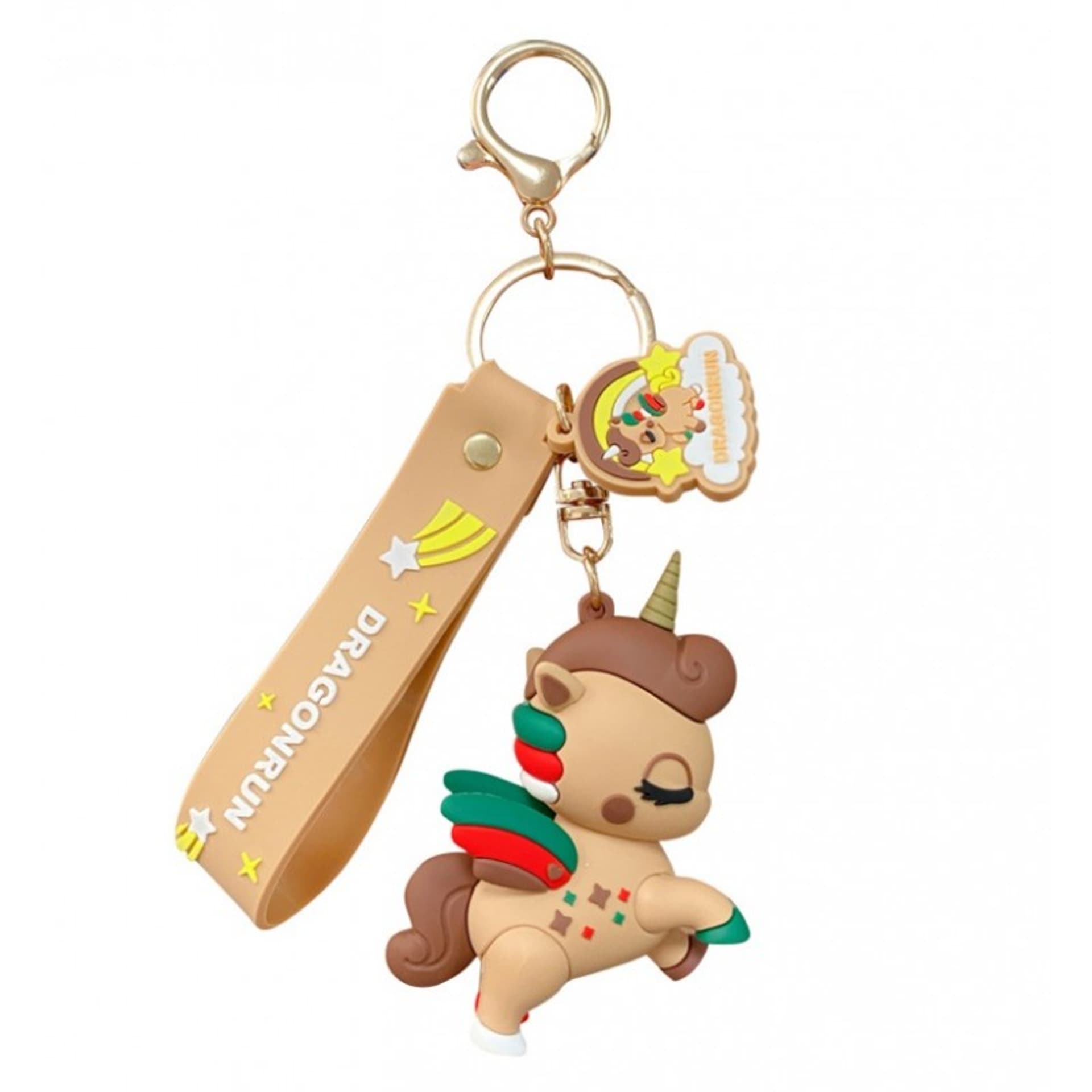 

Brelok do kluczy UNICORN RAINBOW KREM BRL99