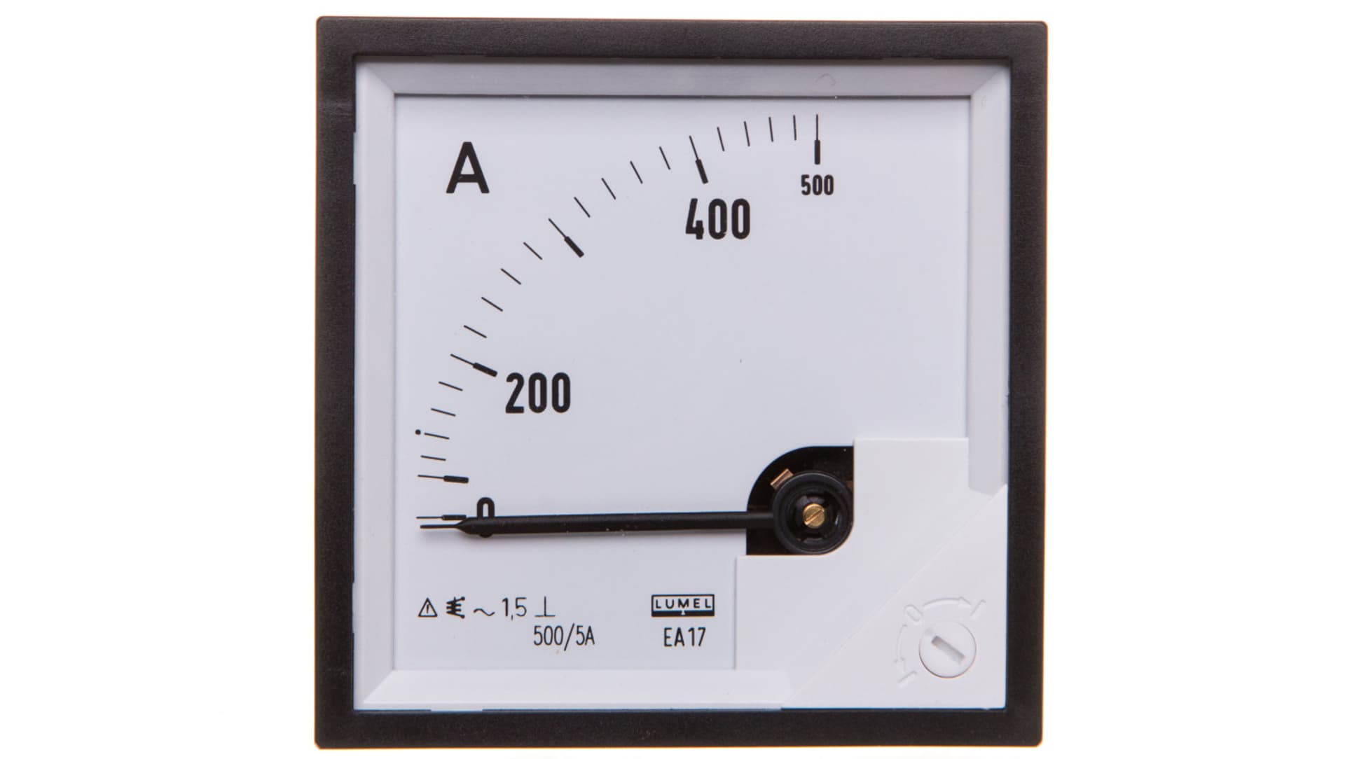 

Amperomierz analogowy tablicowy 500/5A 72x72mm k=90 EA17N E42200000000