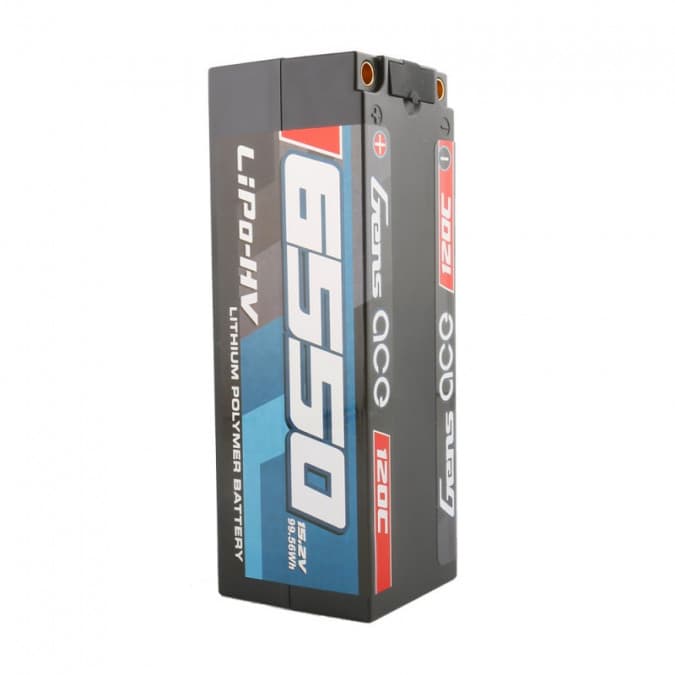 

6550mAh 15.2V 120C HardCase Gens Ace