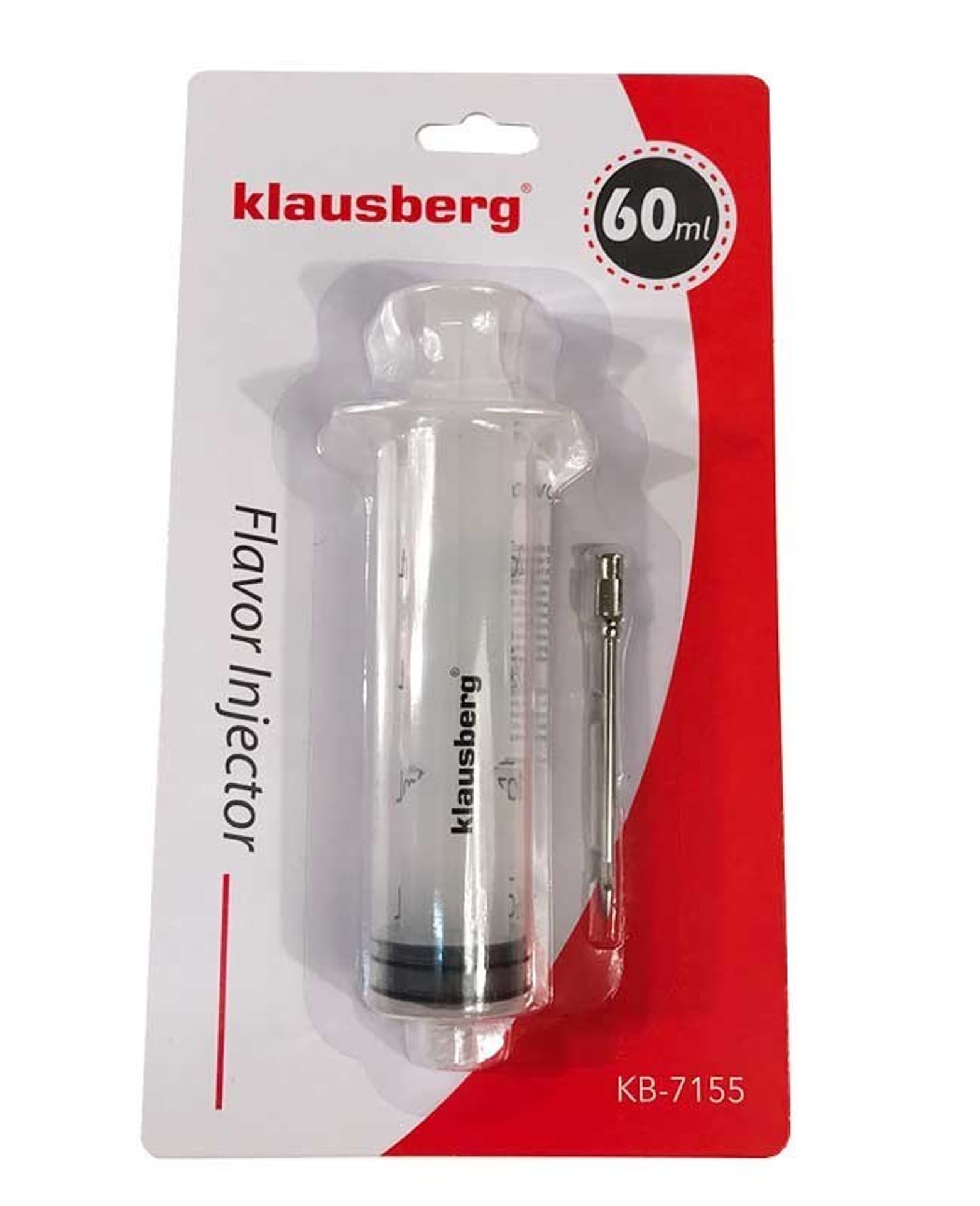

NASTRZYKIWARKA STRZYKAWKA 60ml DO PEKLOWANIA MARYNOWANIA MIĘSA KLAUSBERG KB-7155