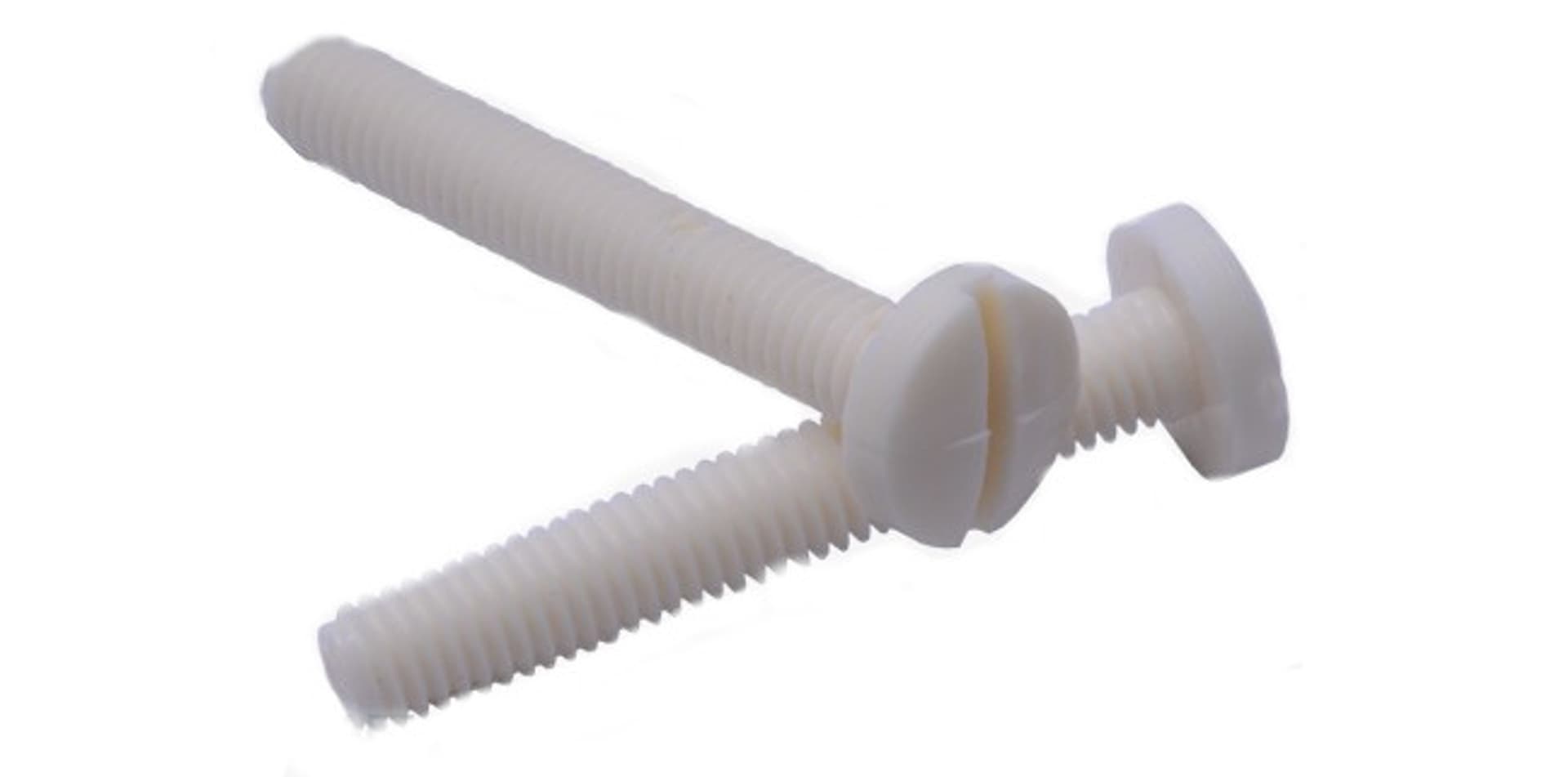 

Śruba plastikowa M4x40mm, Białe - 4 szt.