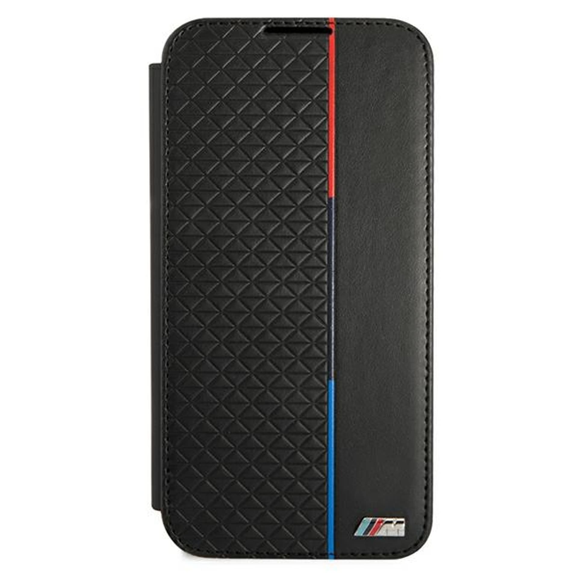 

Etui BMW BMBKS22STRTBK S22 S901 czarny/black bookcase M Collection Triangles