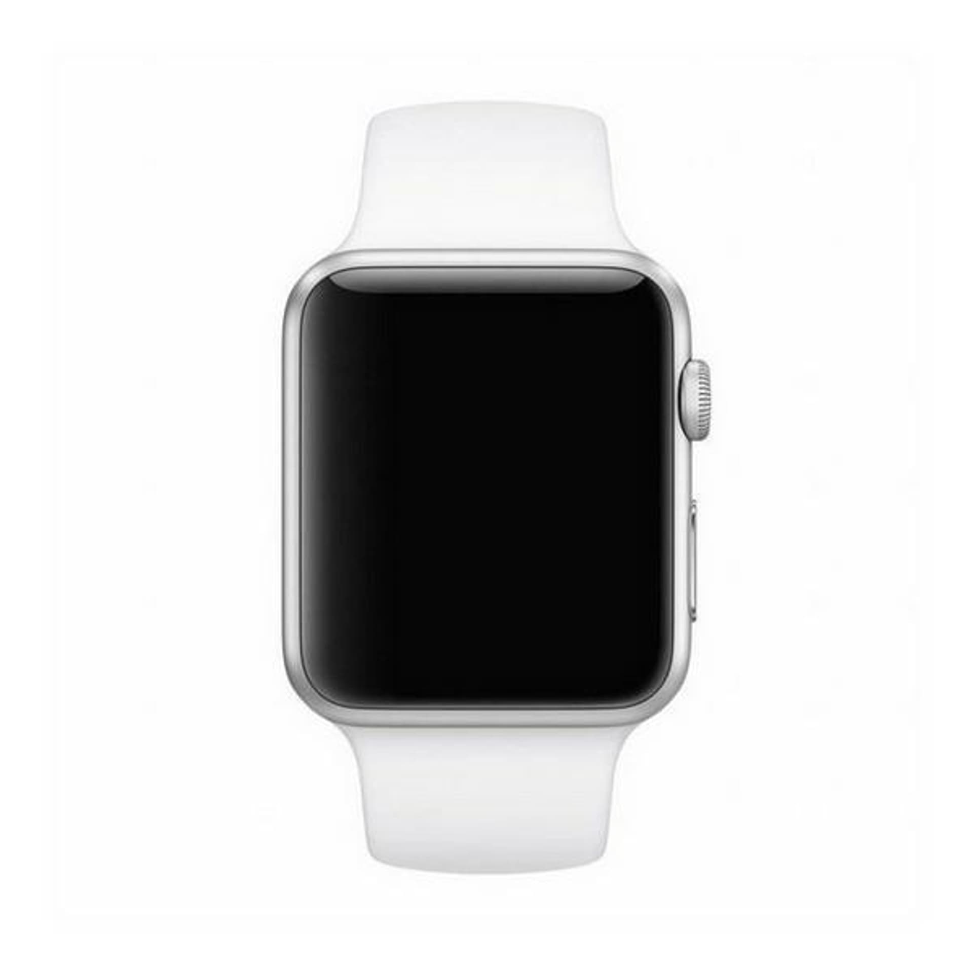 

Mercury pasek Silicon Apple Watch 42/44/ 45 mm biały/white