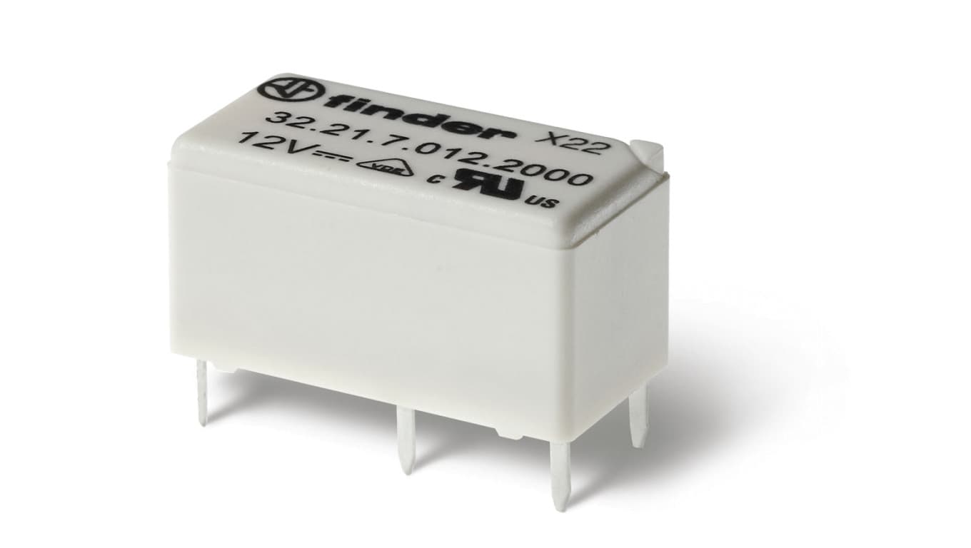 

Przekaźnik miniaturowy 1Z 6A 24V DC, styk AgCdO, zacisk PCB, wykonanie szczelne RTIII 32.21.7.024.2300