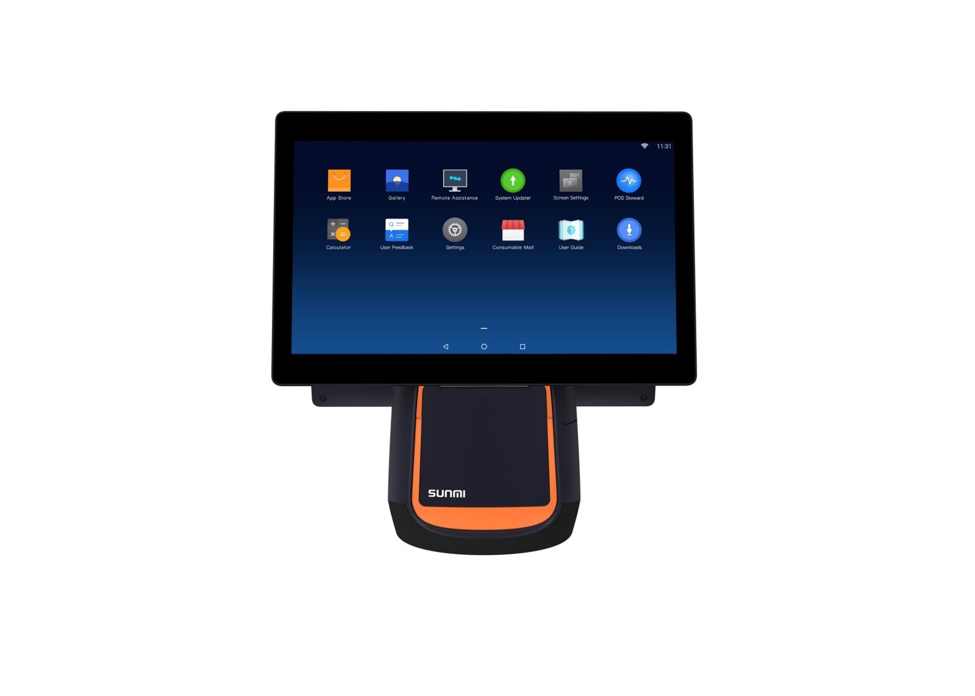 

Monitor POS T2s (15.6 cali + 10.1cali, 4GB+64GB, Printer: 80mm, WIFI,), 15.6 cali + 10.1cali/4gb+64gb/wifi/