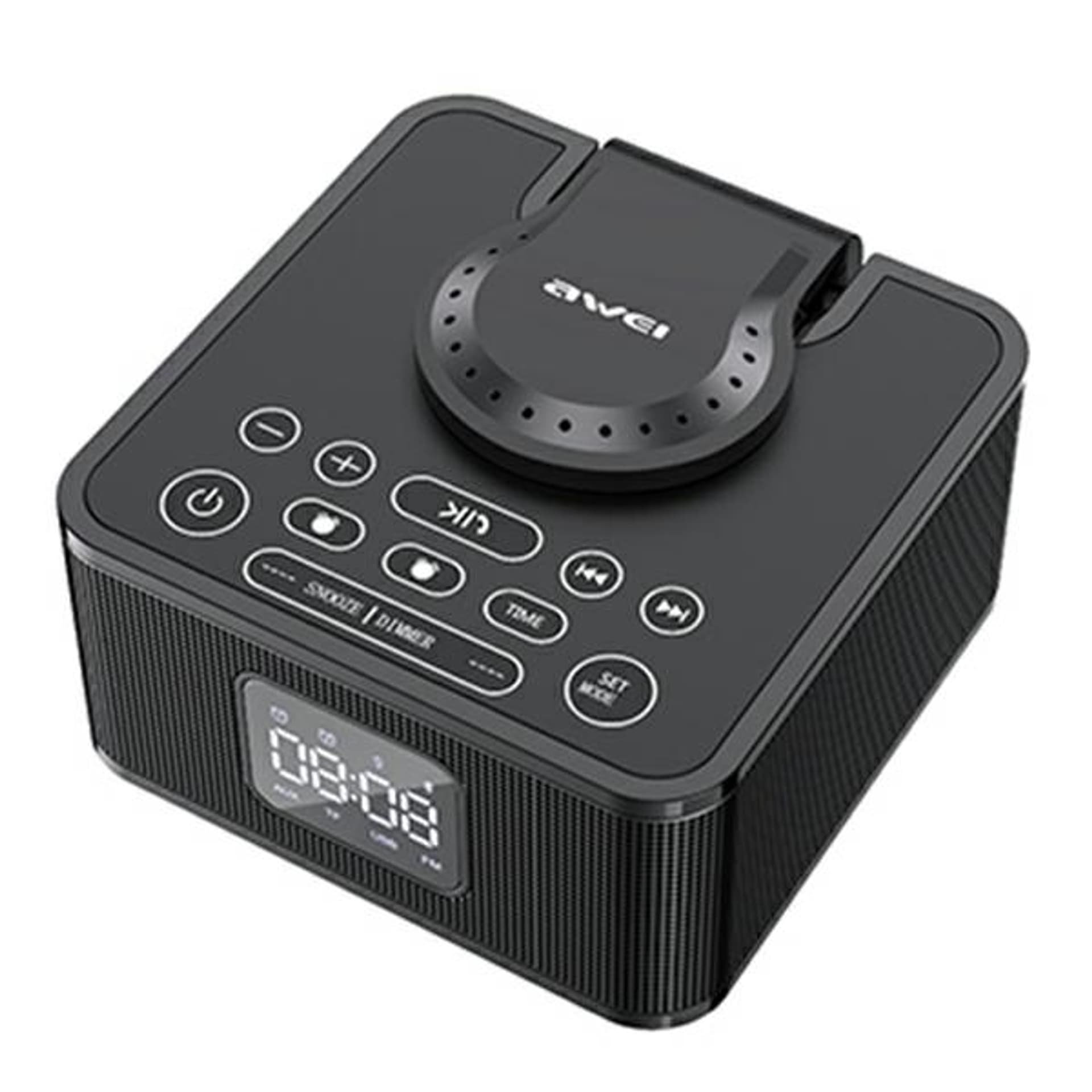 

AWEI głośnik Bluetooth Y332 + ład. indukcyjna czarny/black