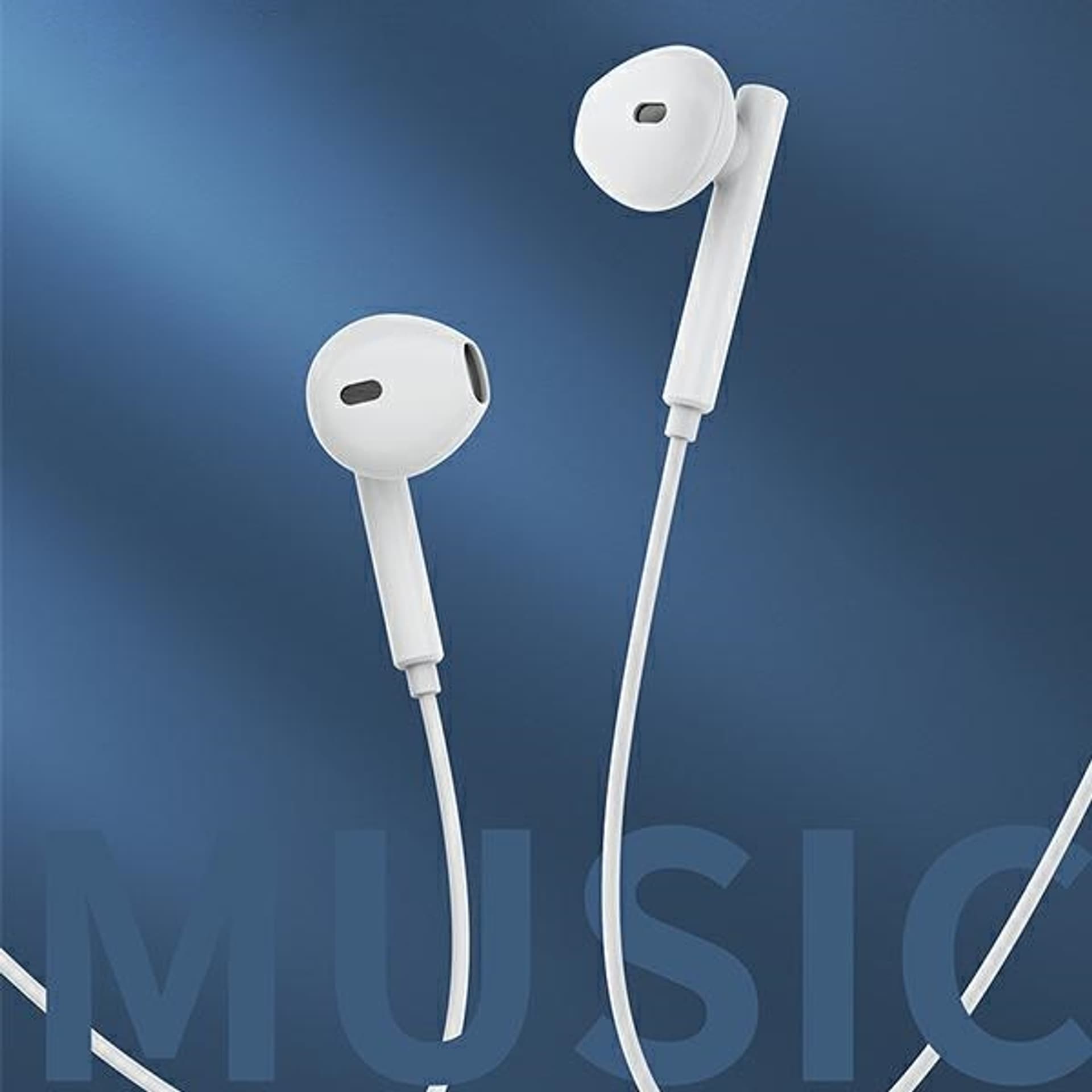 

AWEI słuchawki stereo PC-1T USB-C biały/white