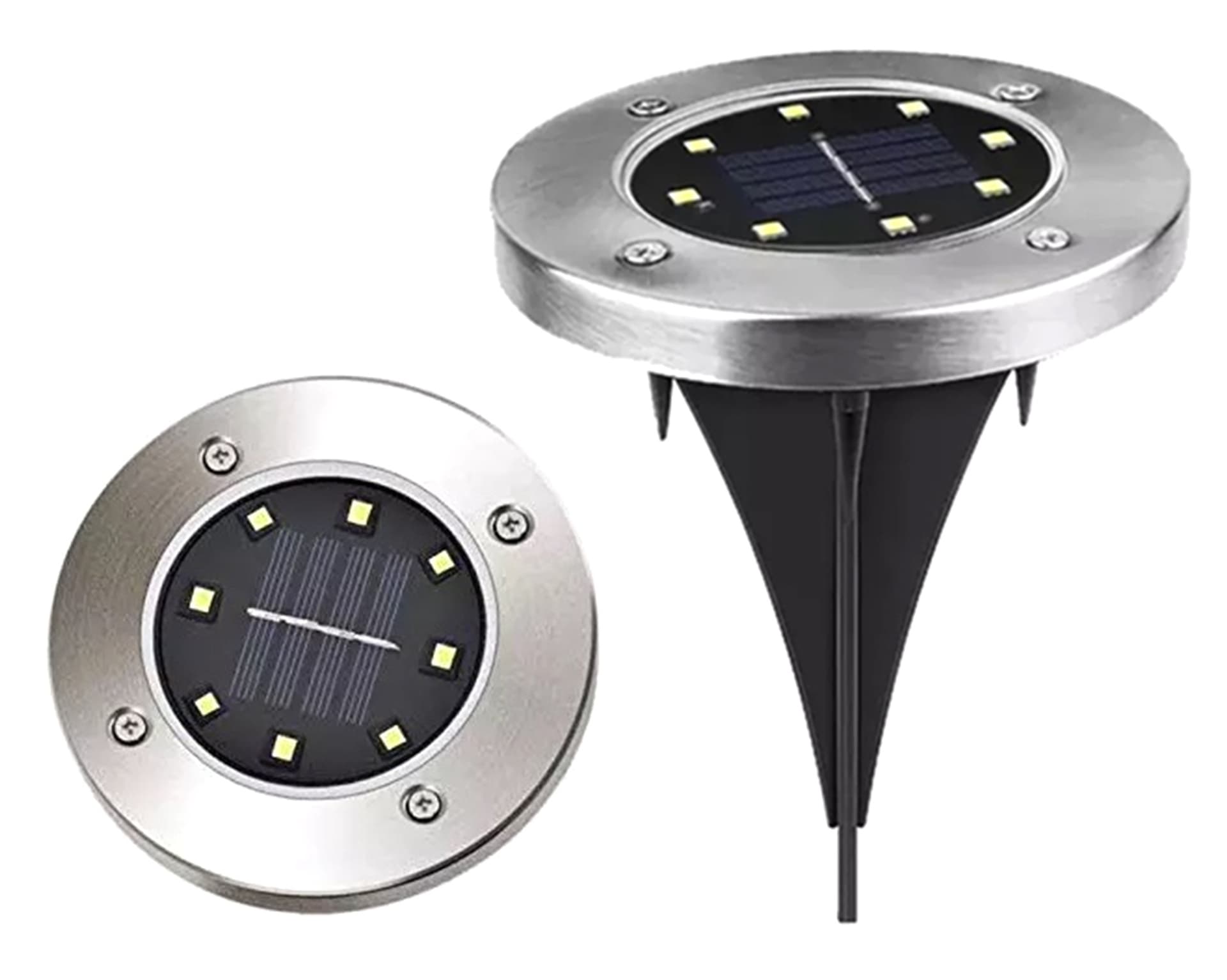 

ZD50J Ogrodowa lampa solarna 8led 4szt