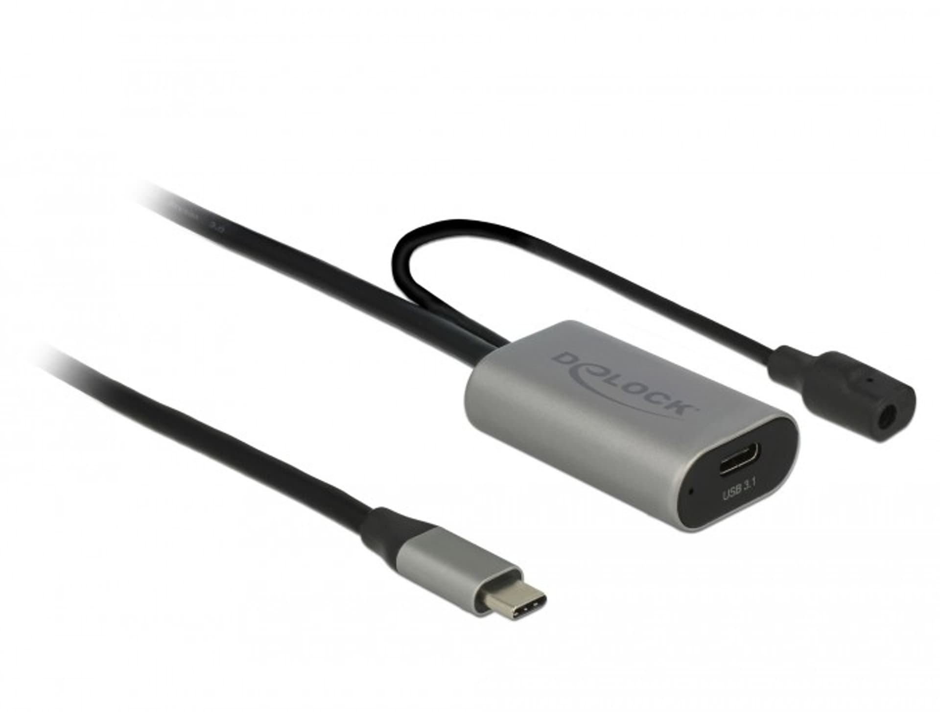

Przedłużacz USB-C M/F 3.1 5M Czarny