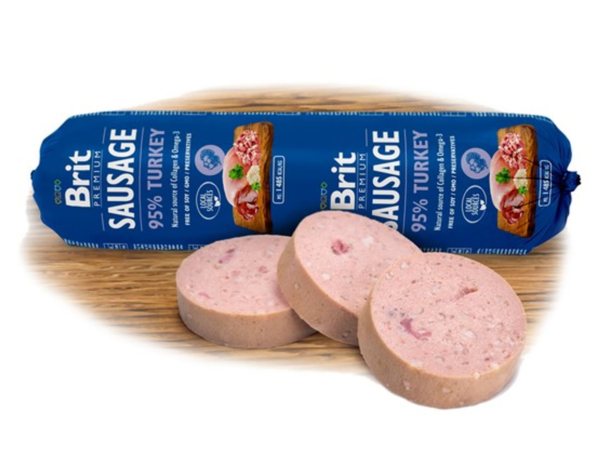 

Brit Premium Sausage Turkey 800g