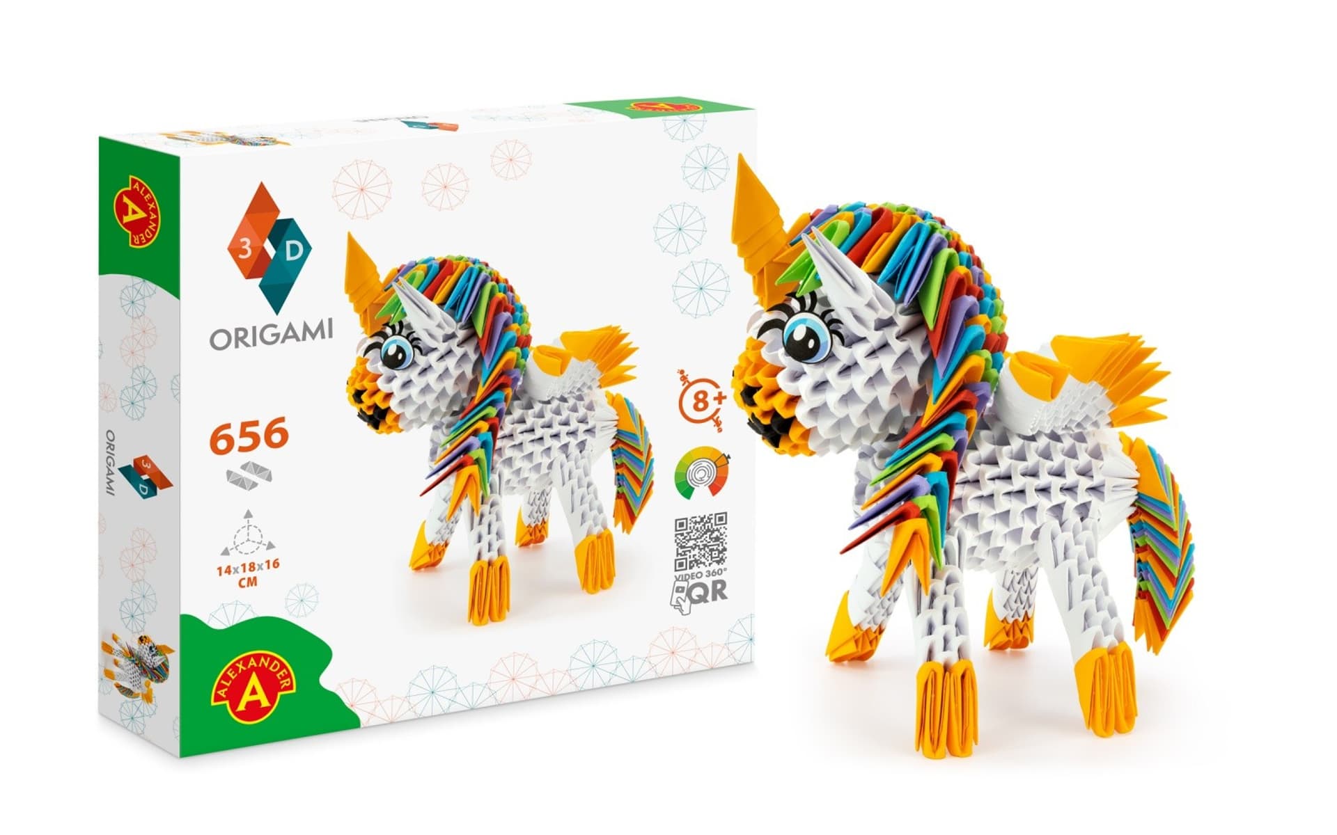 

Origami 3D - Jednorożec
