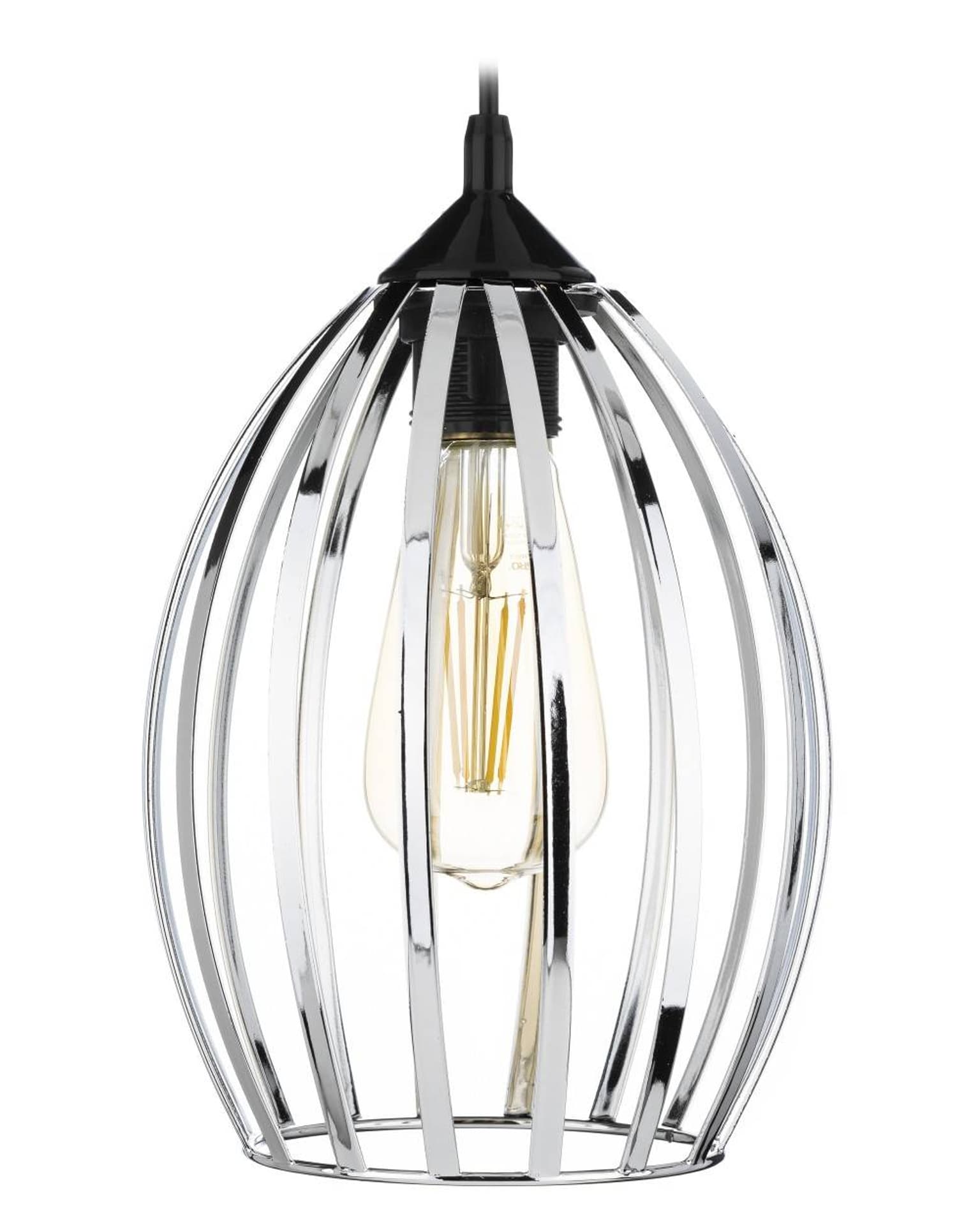 

Lampa wisząca ParisChic 20 cm srebrna