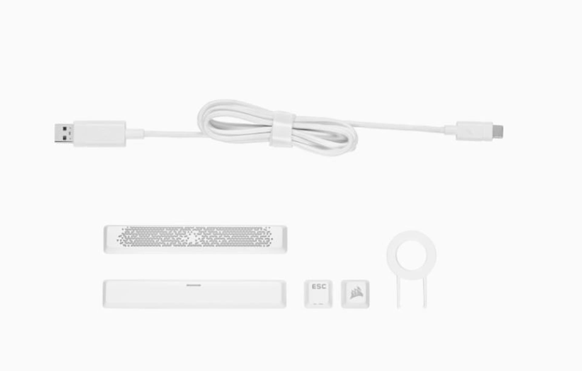 

Klawiatura K65 Mini White RGB Red