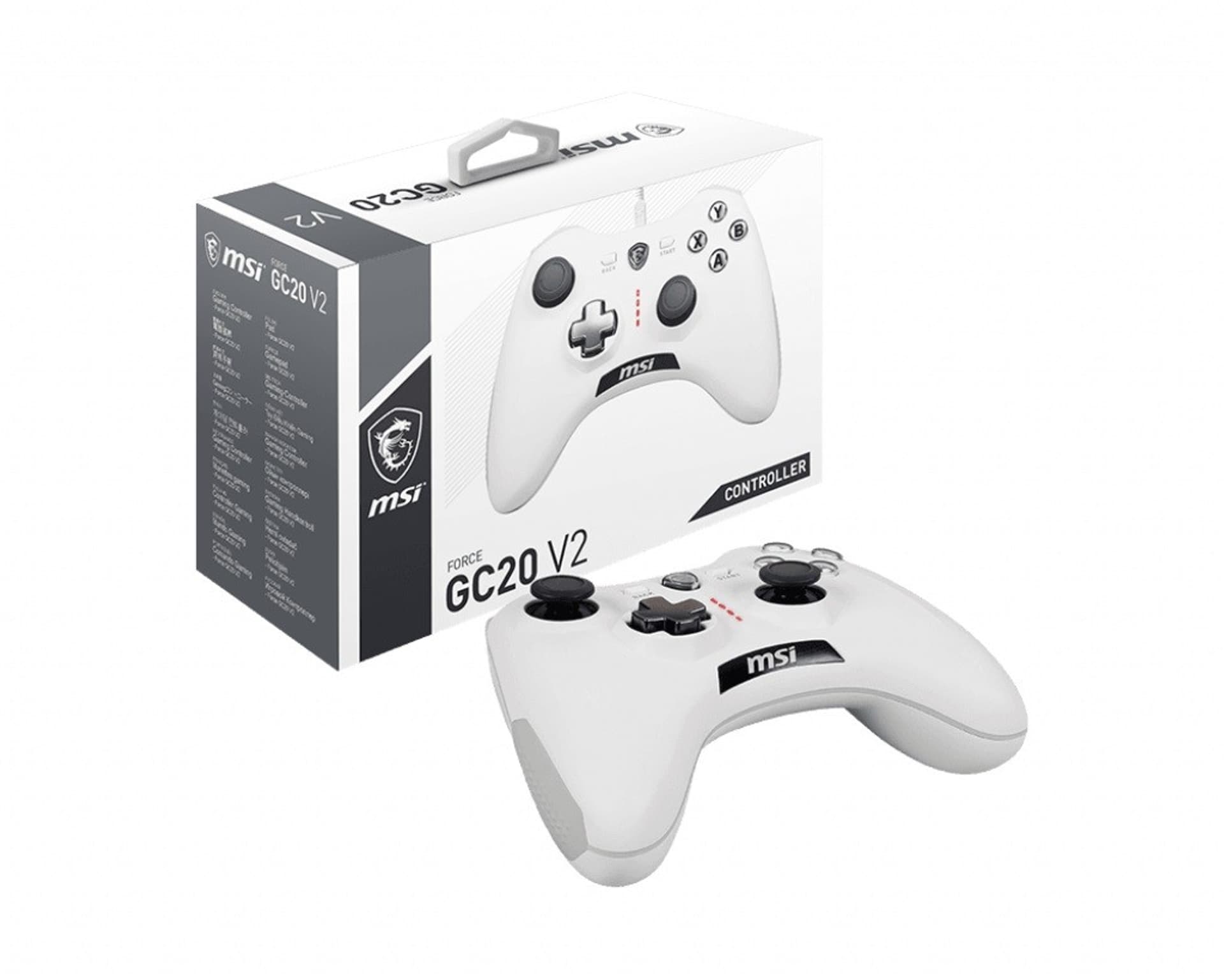 

Gamepad Force GC20 V2 biały