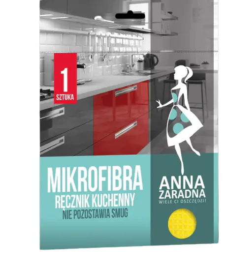 

ANNA ZARADNA Mikrofibra ręcznik kuchenny - 1 szt.