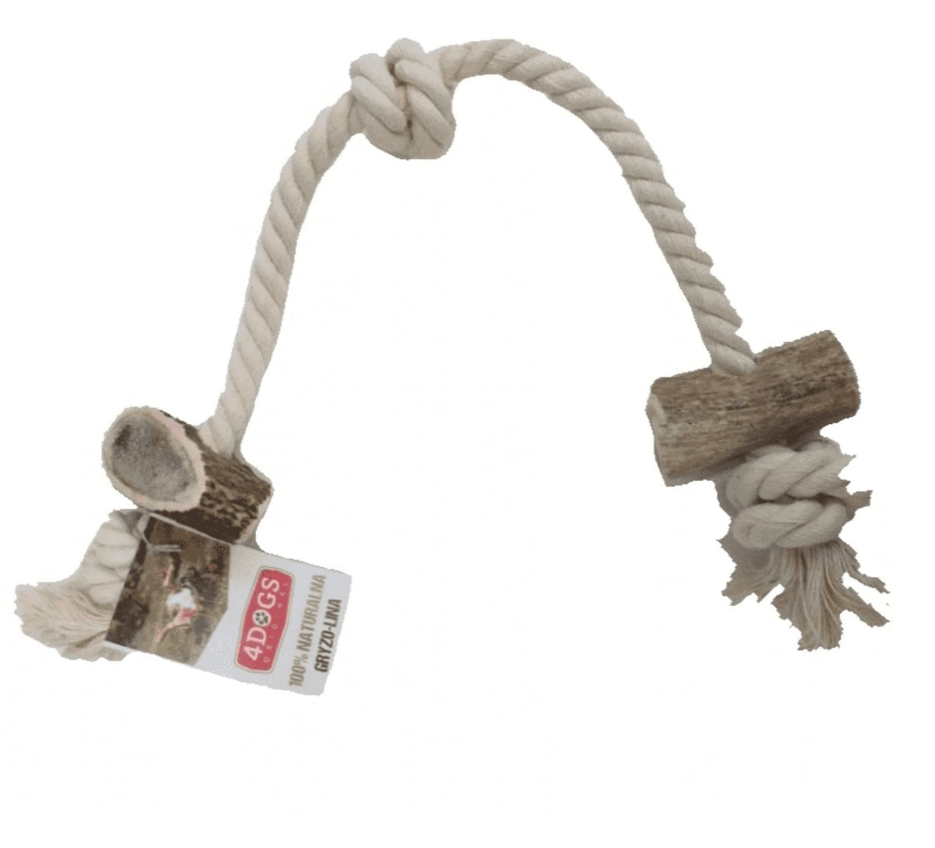 

4DOGS Szarpak Gryzolina STRING DOUBLE XL MIX 50cm
