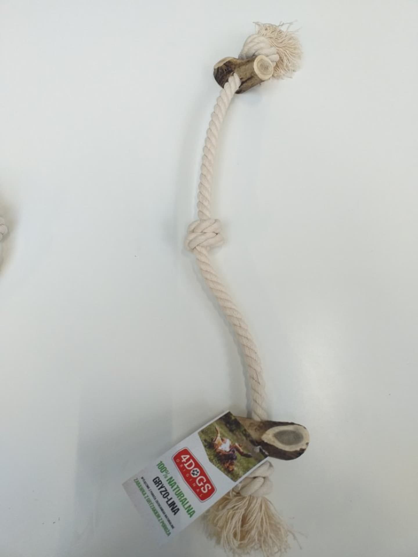 

4DOGS SZARPAK GRYZOLINA STRING DOUBLE XXL MIX 50 cm