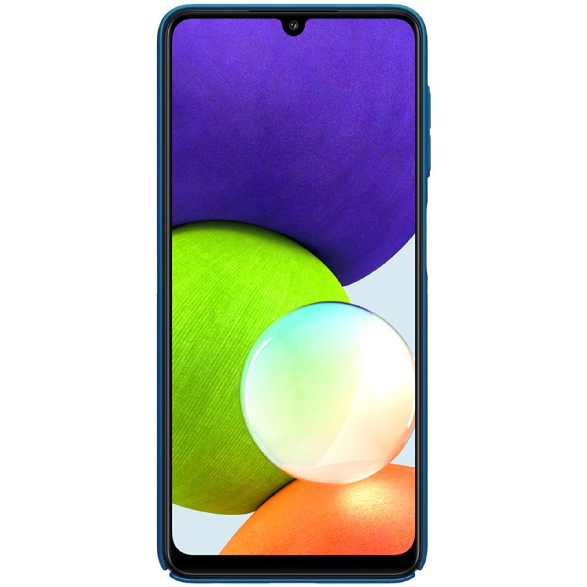 

Nillkin Etui Frosted Shield do Samsung Galaxy A22 4G niebieskie
