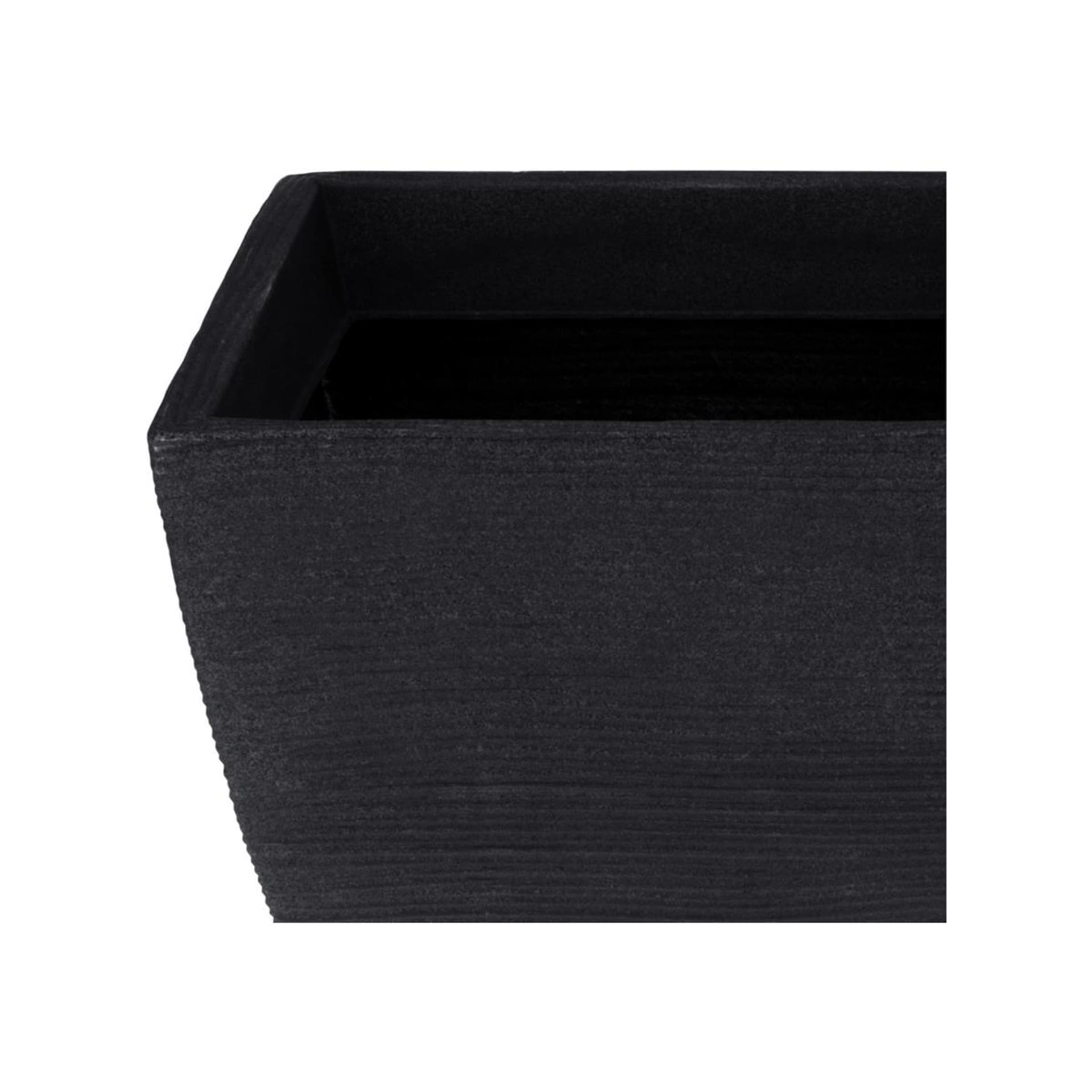 

Donica ogrodowa Ribbed antracyt 40x42 cm
