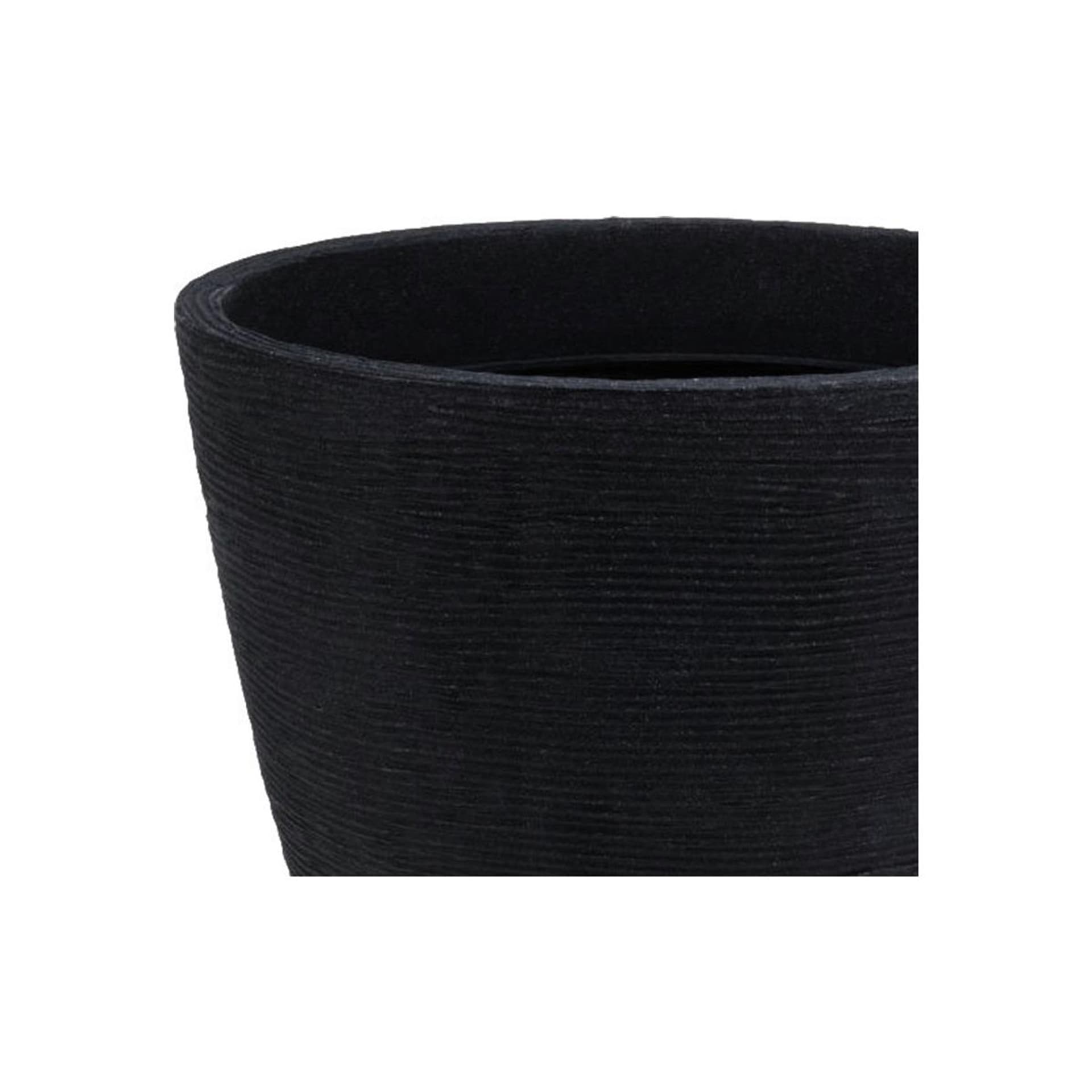 

Donica ogrodowa Ribbed antracyt 39x42 cm