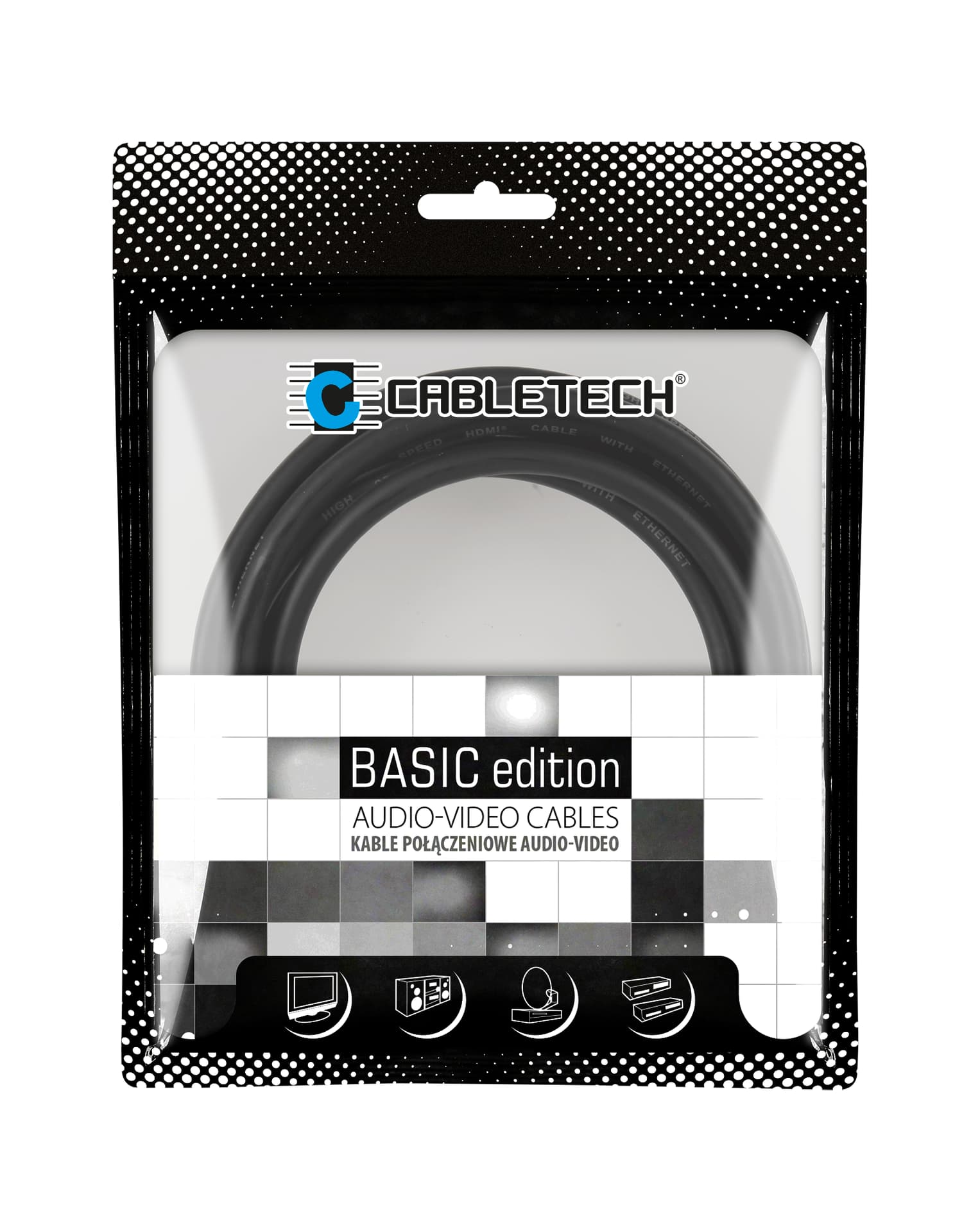 

Kabel 3RCA-3RCA Component 1.8m Cabletech Basic Edition