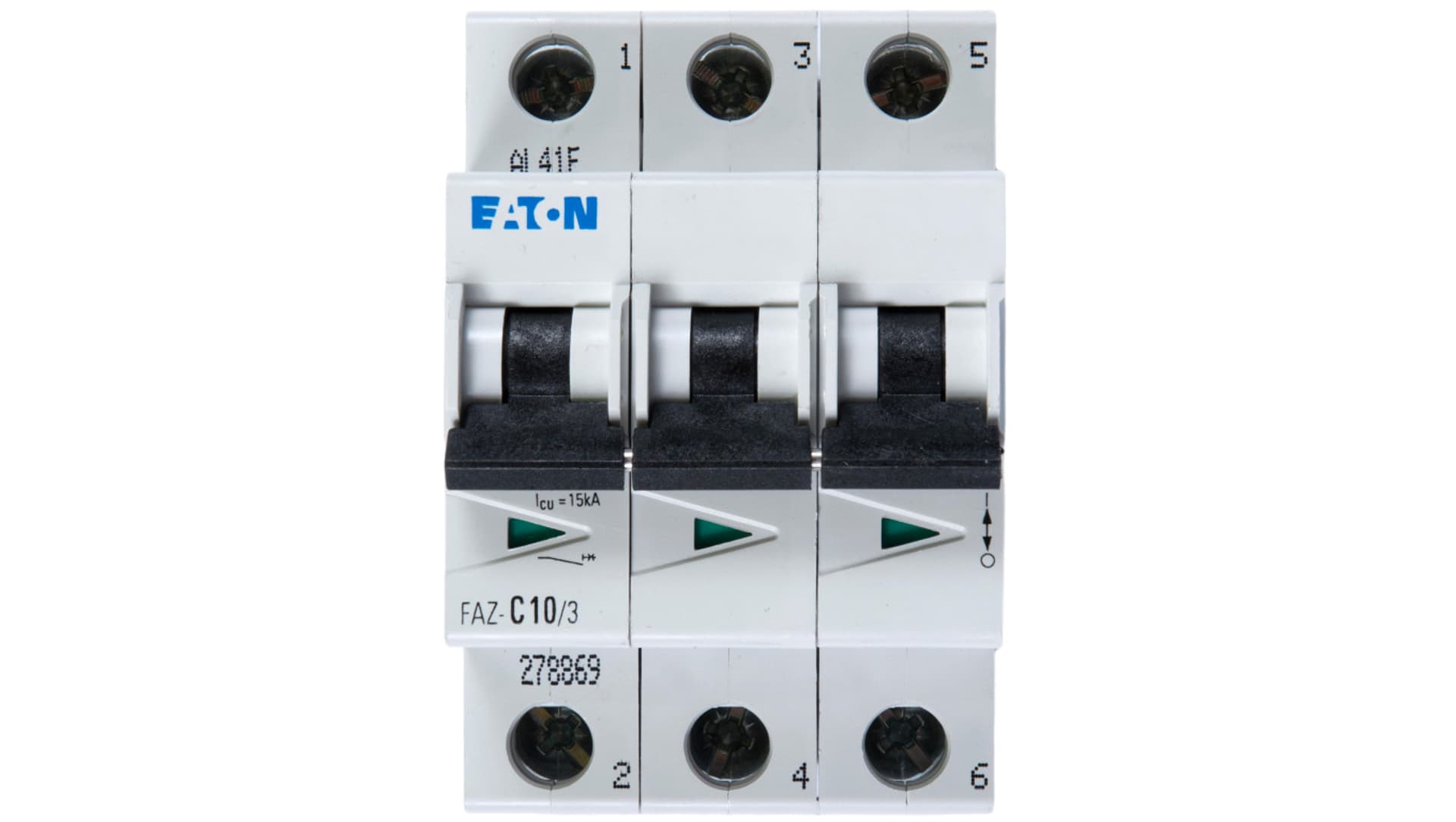 

Wyłącznik nadprądowy 3P C 10A 15kA AC FAZ C10/3 278869