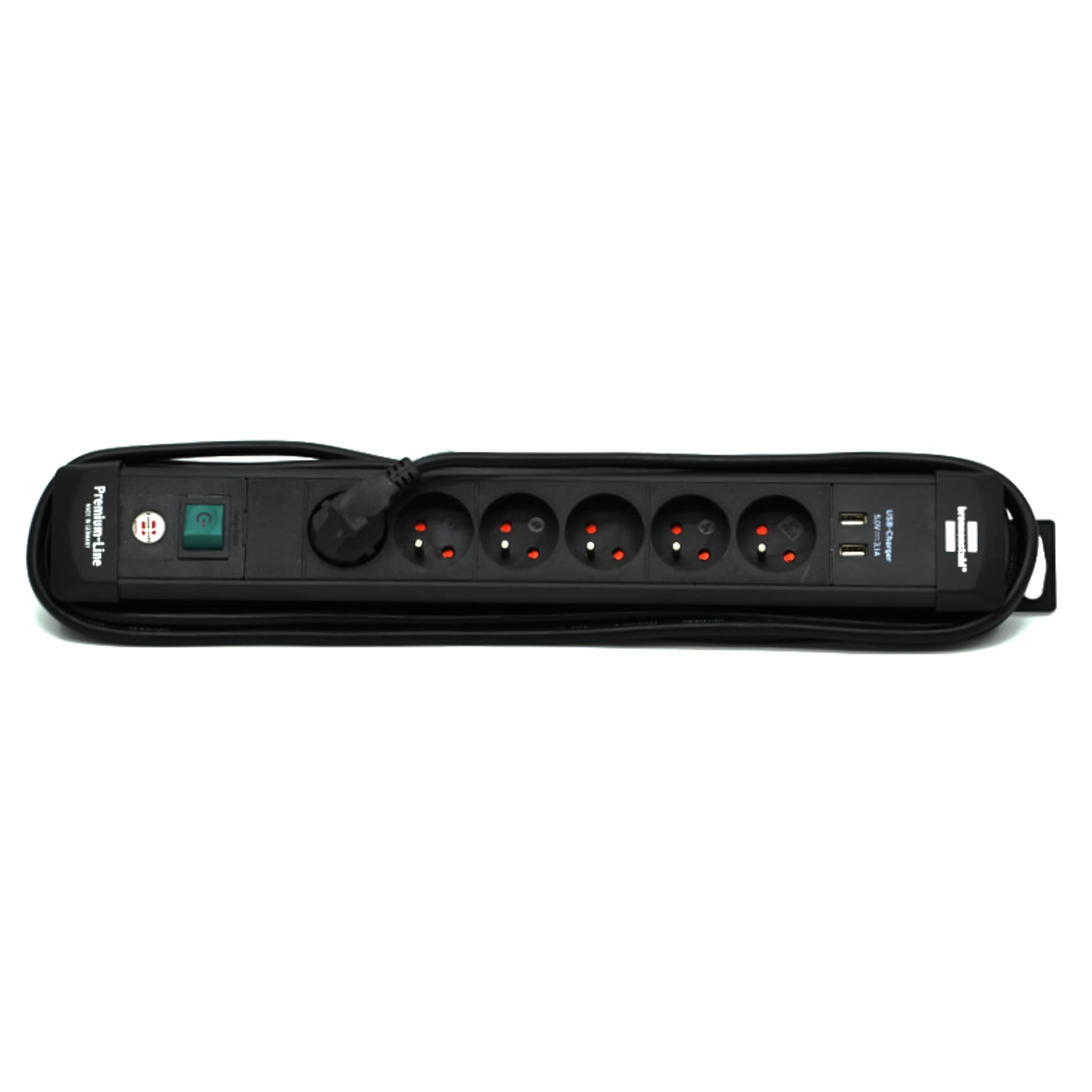 

Listwa zasilająca Premium Line 6 gniazd USB 3m czarna Brennenstuhl 1951164602