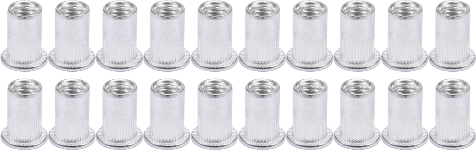 

NITONAKRĘTKI ALUMINIOWE M6, 20SZT