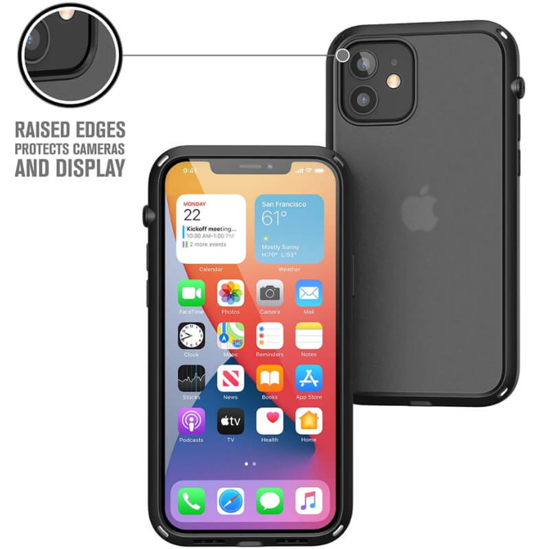 

Catalyst Etui Influence do iPhone 12/12 Pro czarne