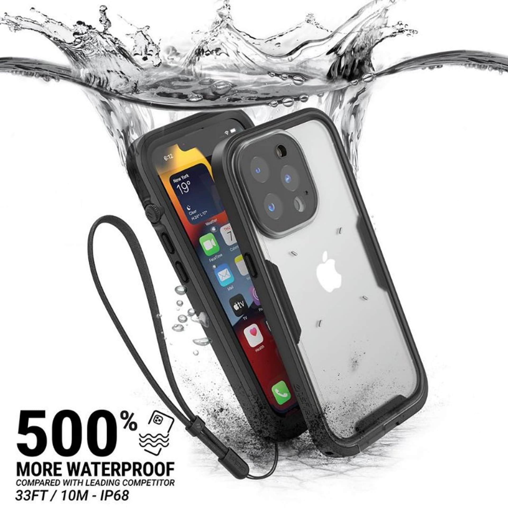 

Catalyst Etui Total Protection do iPhone 13 Pro Max czarne