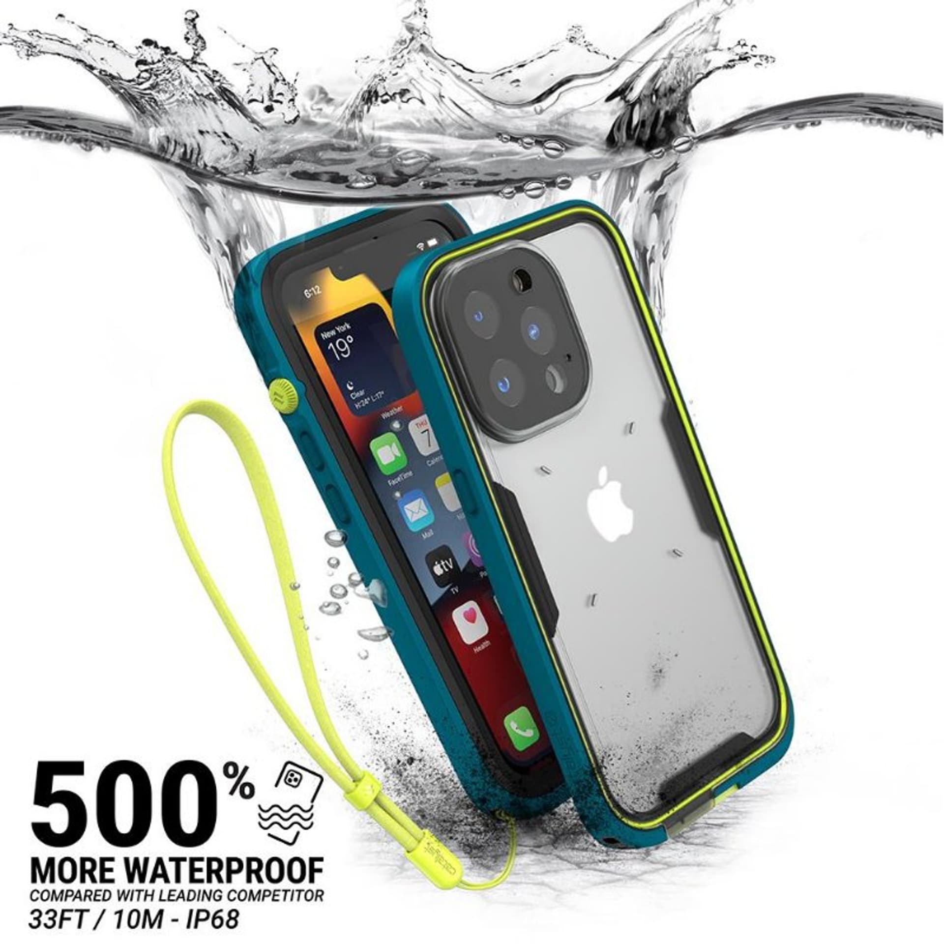

Catalyst Etui Total Protection do iPhone 13 Pro Max niebieskie