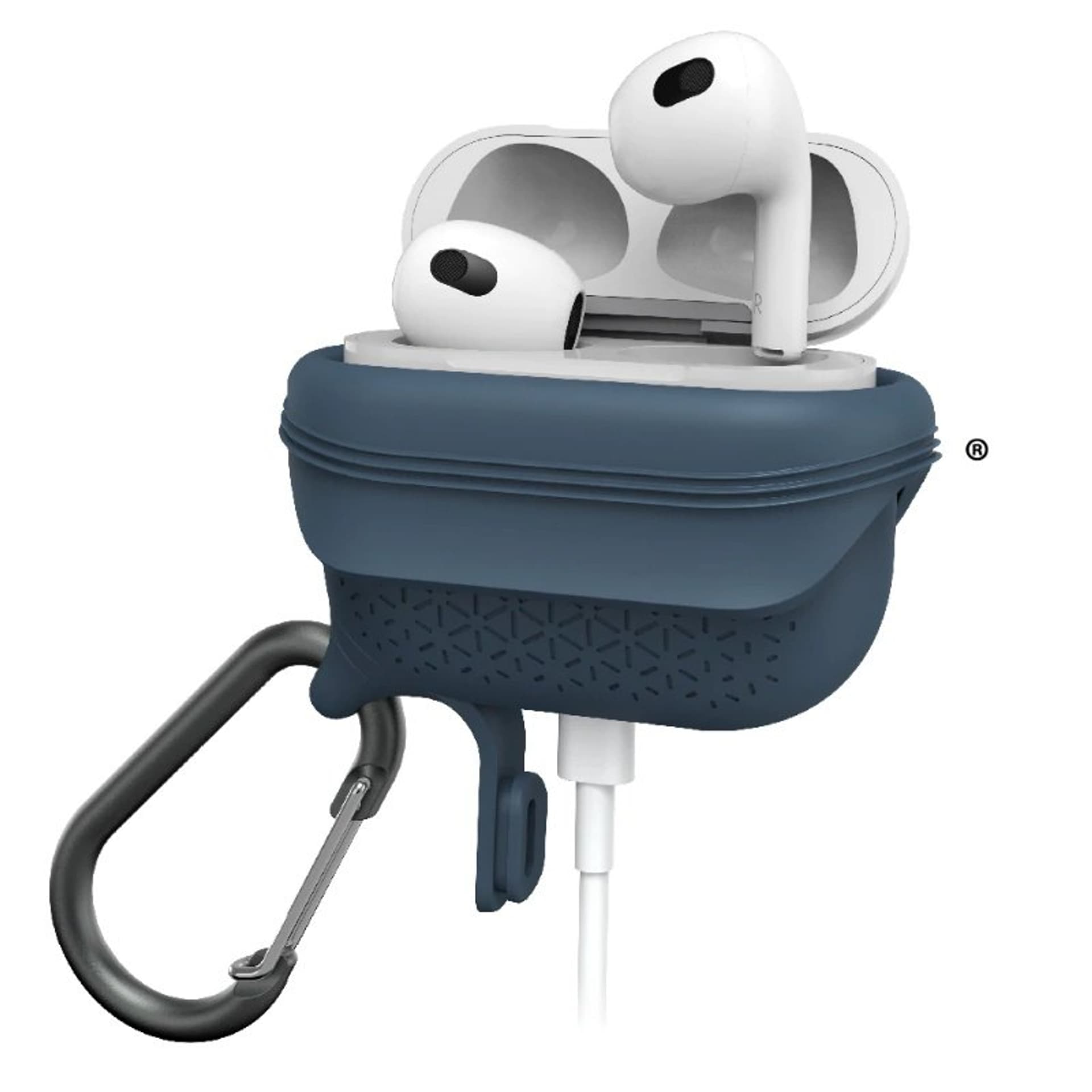 

Catalyst Etui Waterproof Vibe do AirPods (3 gen.) niebieskie, 3 gen.) niebieski
