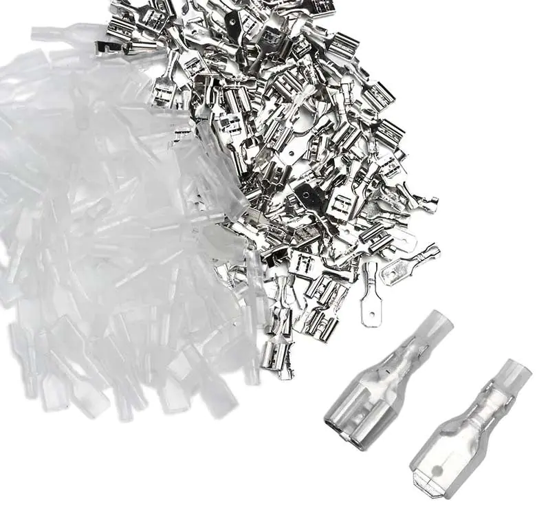 

Zestaw konektorów 6,3mm+koszulki 100szt. E5933