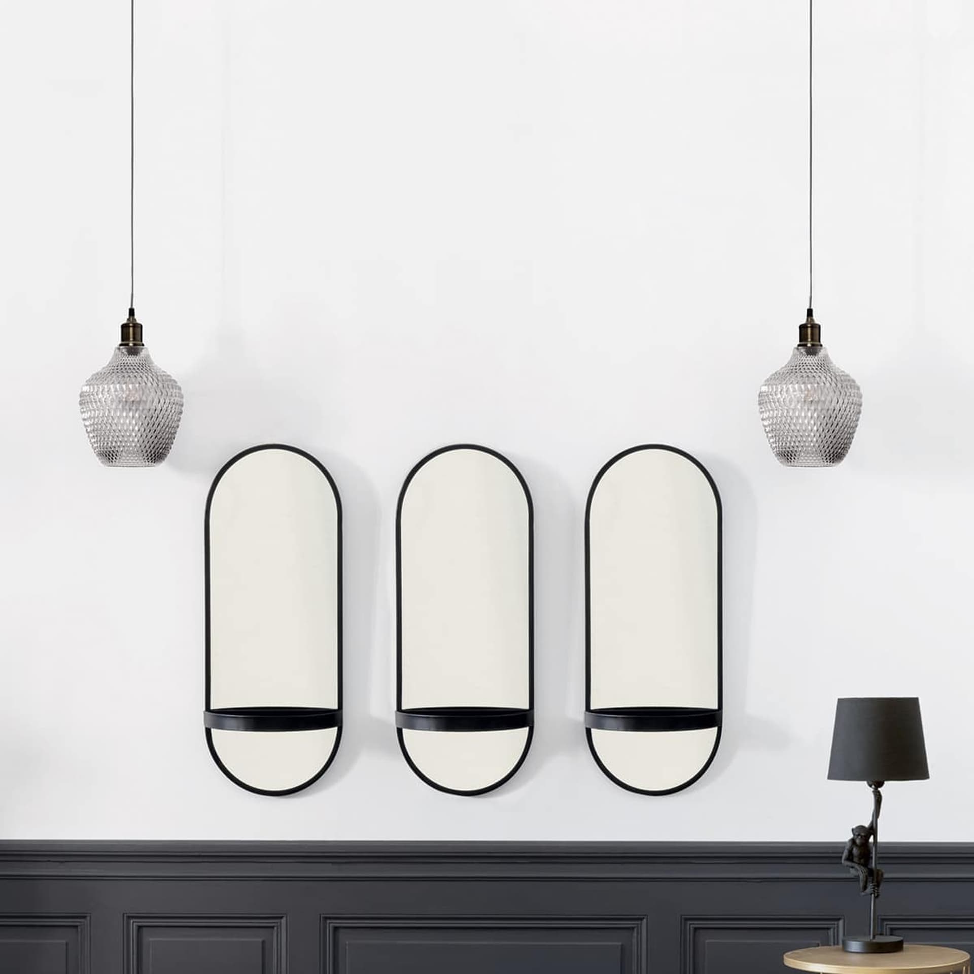 

Lampa wisząca Omaha dymione szkło