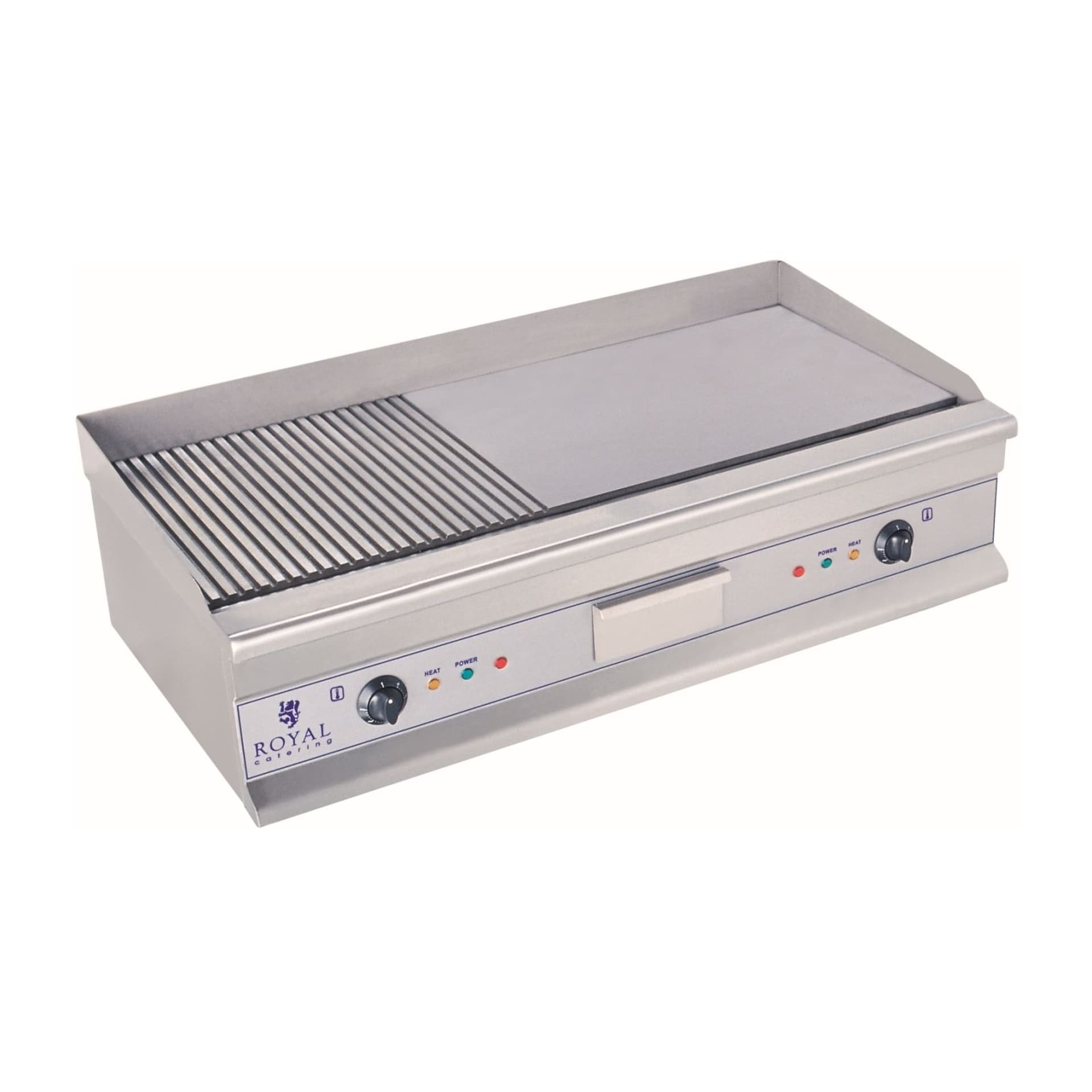 

Grill elektryczny 230V podwójny duży ryflowany 100cm