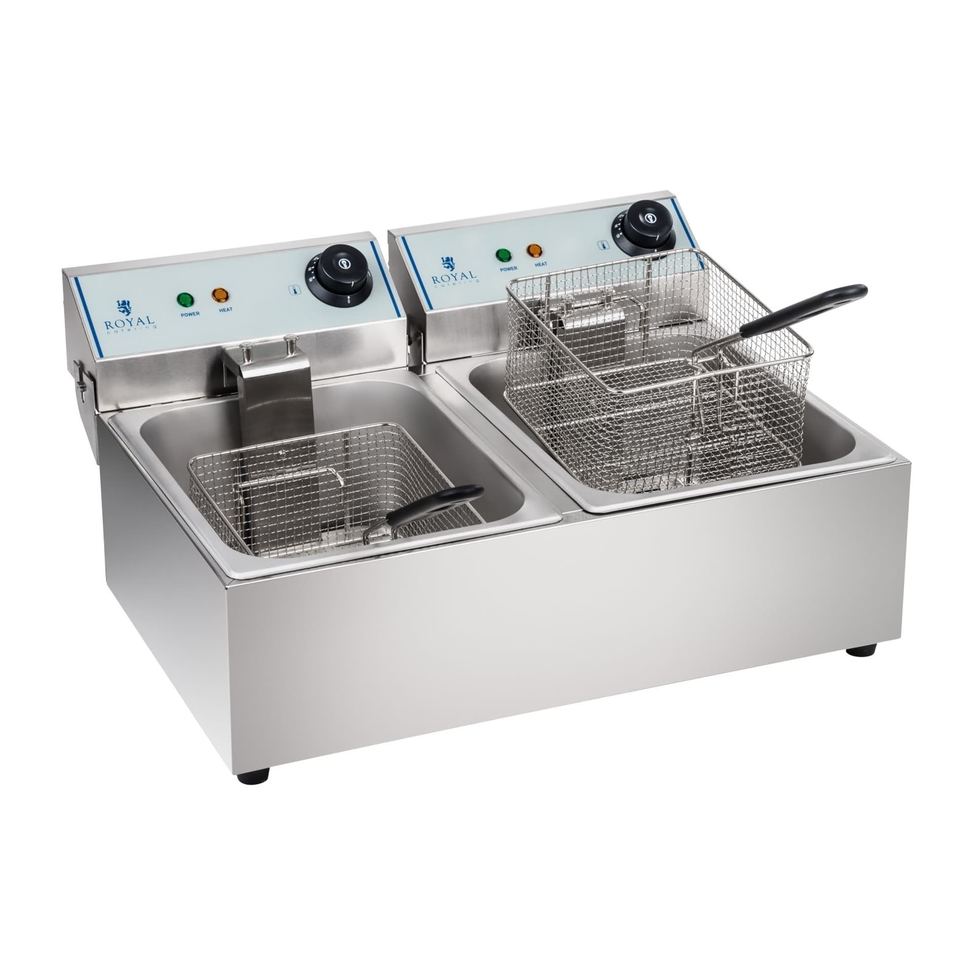 

Frytownica elektryczna podwójna 2x5L