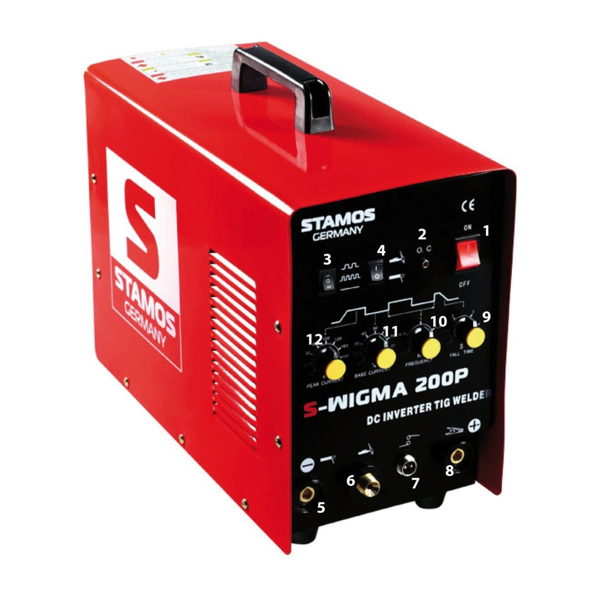 

Spawarka Stamos Germany S-WIGMA 200P 200A