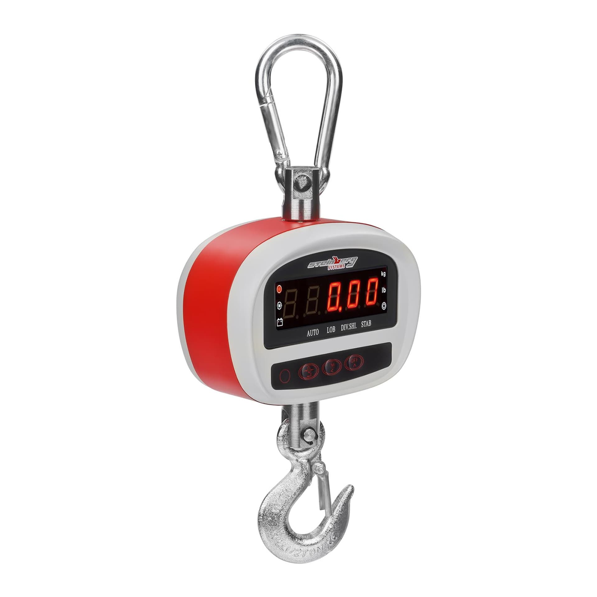 

Waga hakowa wisząca z pilotem 300kg - LED