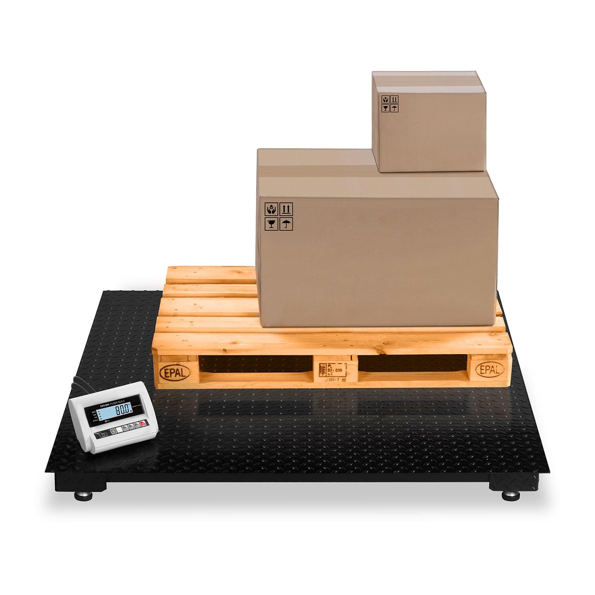 

Waga platforma posadzkowa do palet magazynowa do 5 Ton 5T