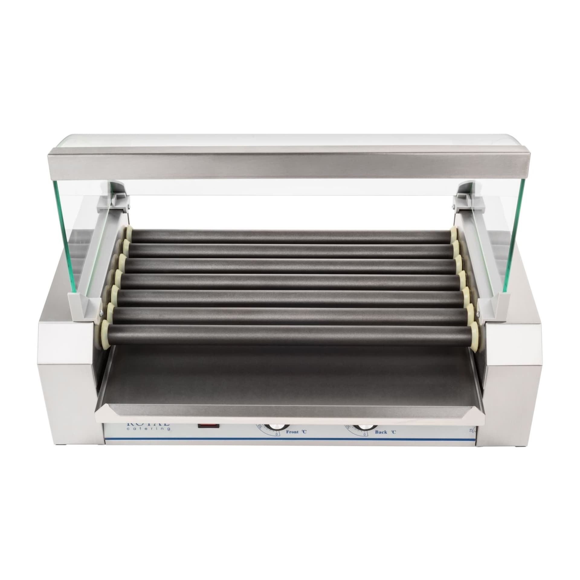 

Grill rolkowy z szybą Roller grill z rolkami z teflonu 7T