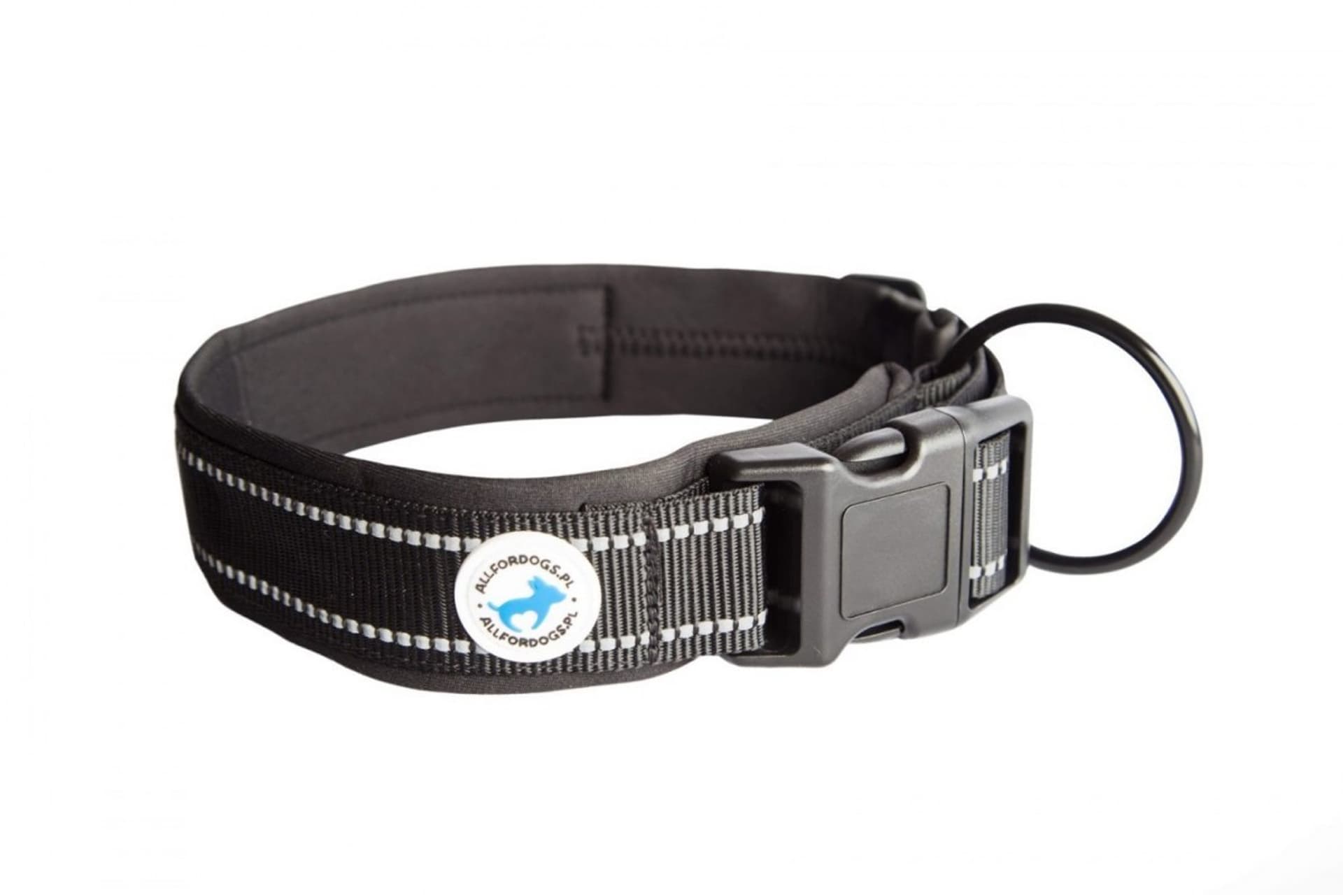 

ALL FOR DOGS Obroża Black S