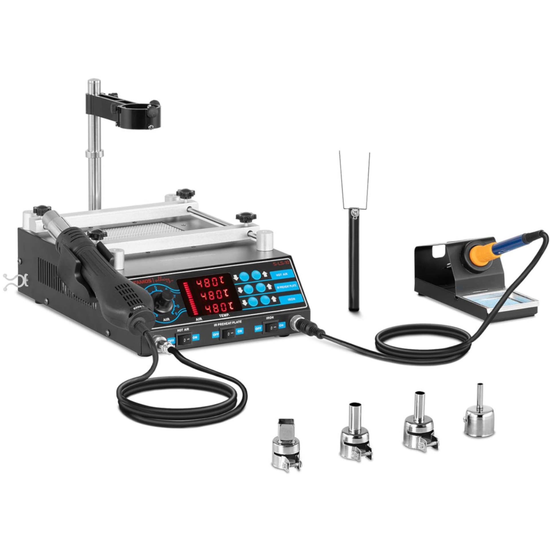 

Stacja lutownicza grotowa Hot Air Preheater Stamos Soldering S-LS-10 Basic