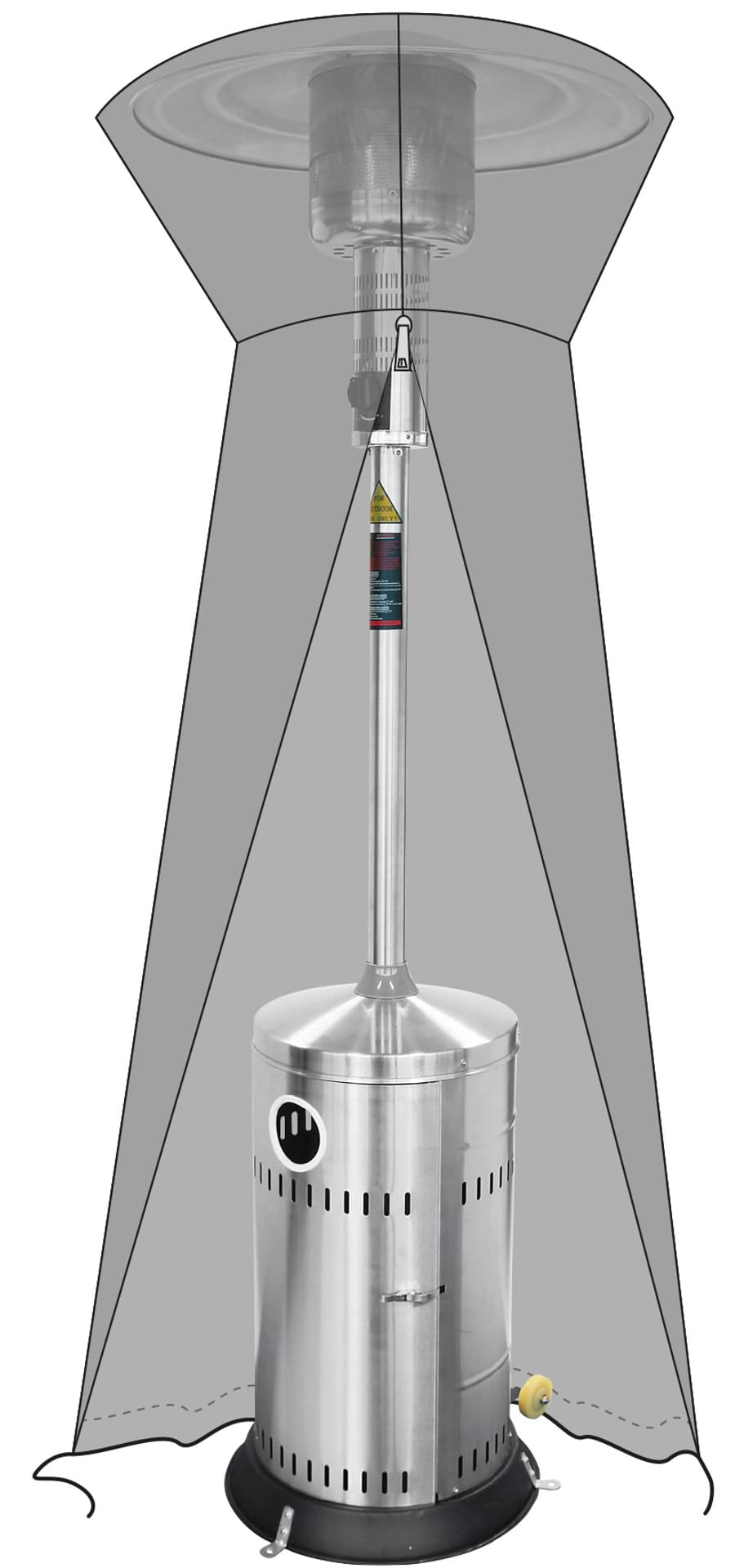 

Pokrowiec osłona do lampy gazowej - Hendi 144916