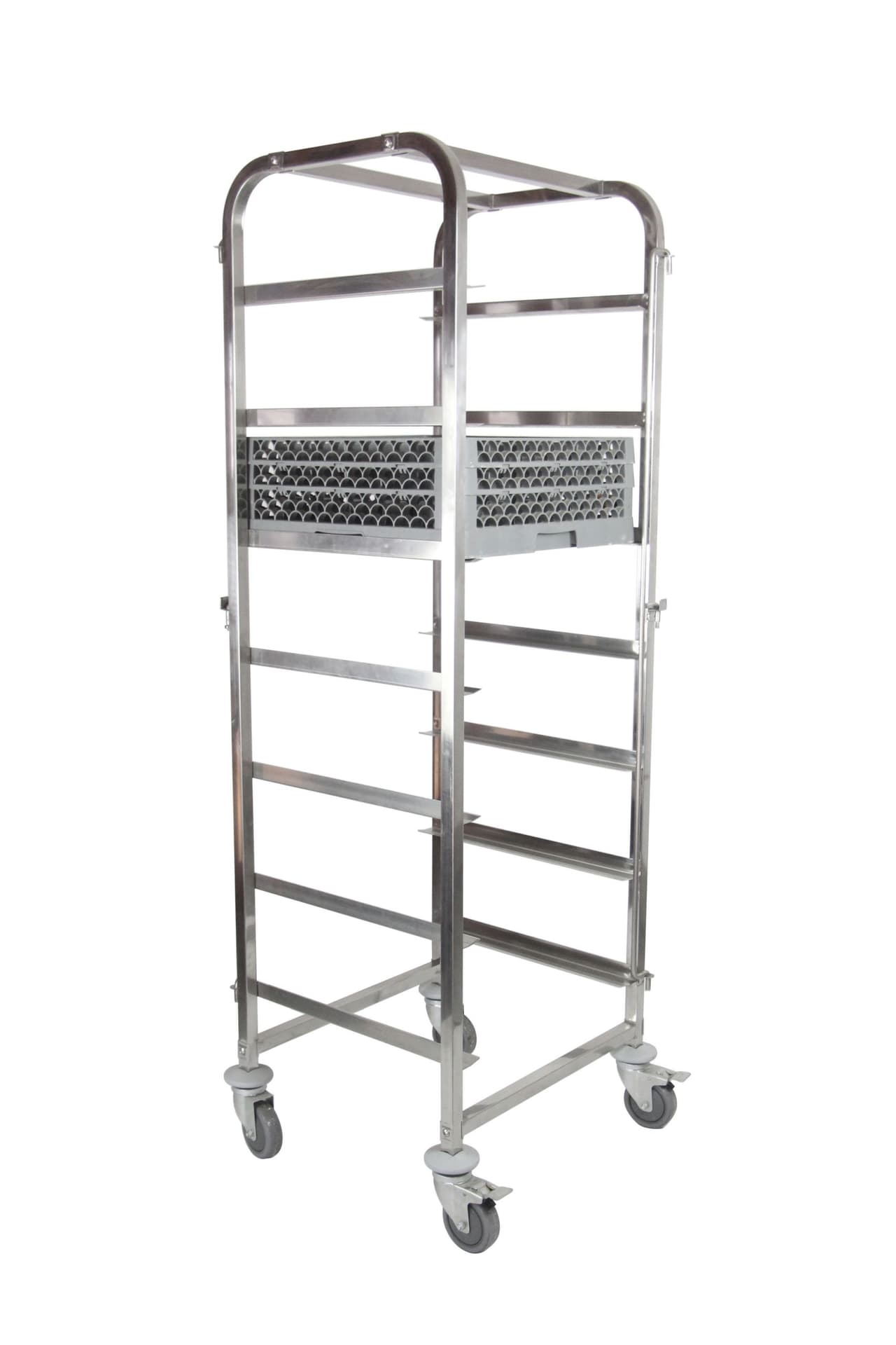 

Wózek do transportu koszy do zmywarek 7 x 500x500mm - Hendi 810583