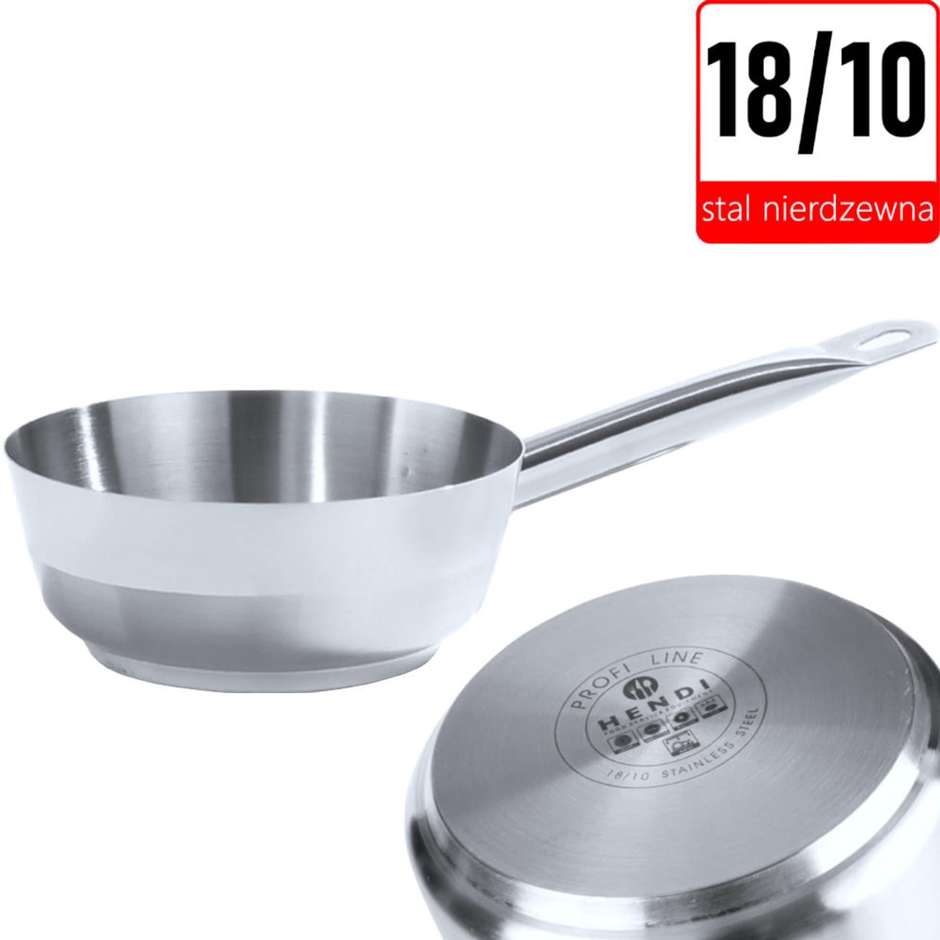 

Rondel do smażenia Profi Line bez pokrywki 1,5 l śr. 200 mm - Hendi 830376