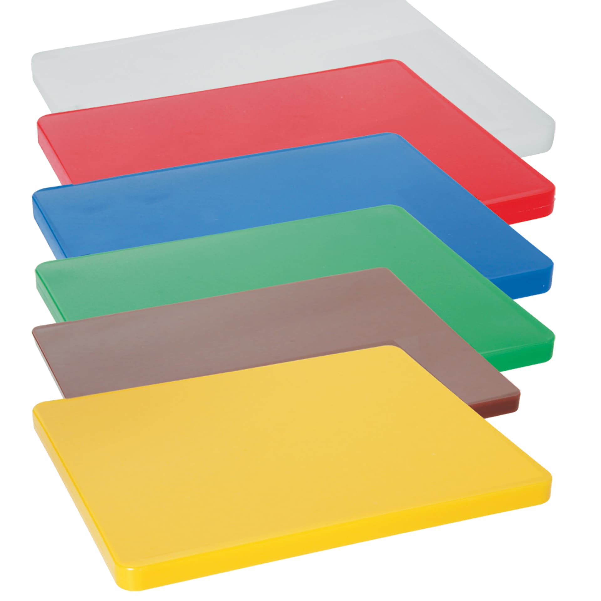 

Deska do krojenia HACCP do mięsa wędlin 600x400mm brązowa - Hendi 825648