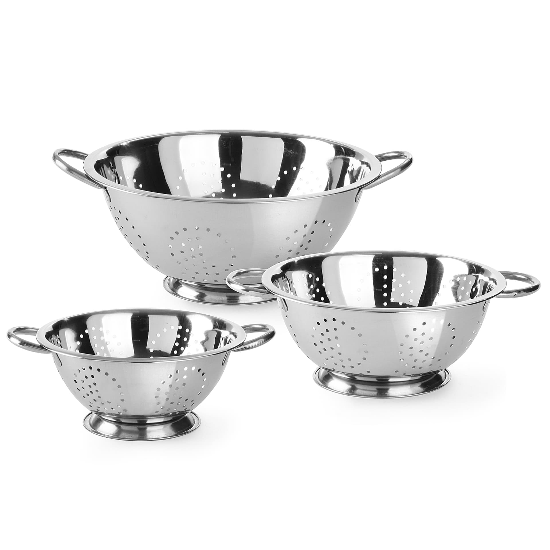 

Cedzak durszlak ze stali nierdzewnej Kitchen Line śr. 240 mm - Hendi 535103