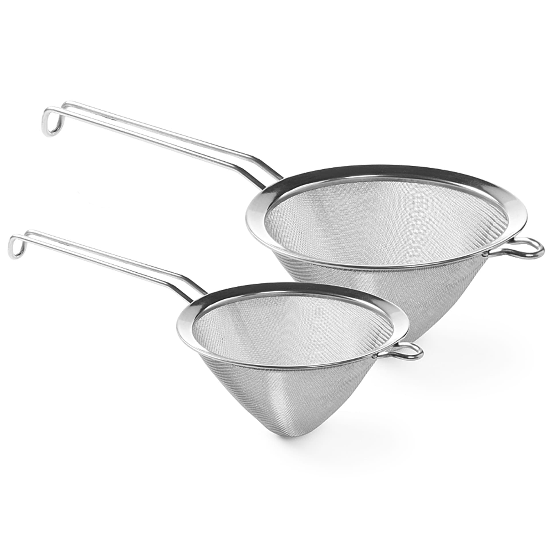 

Sito chińskie stożkowe z gęstą siatką ze stali śr.180mm- Hendi 647509