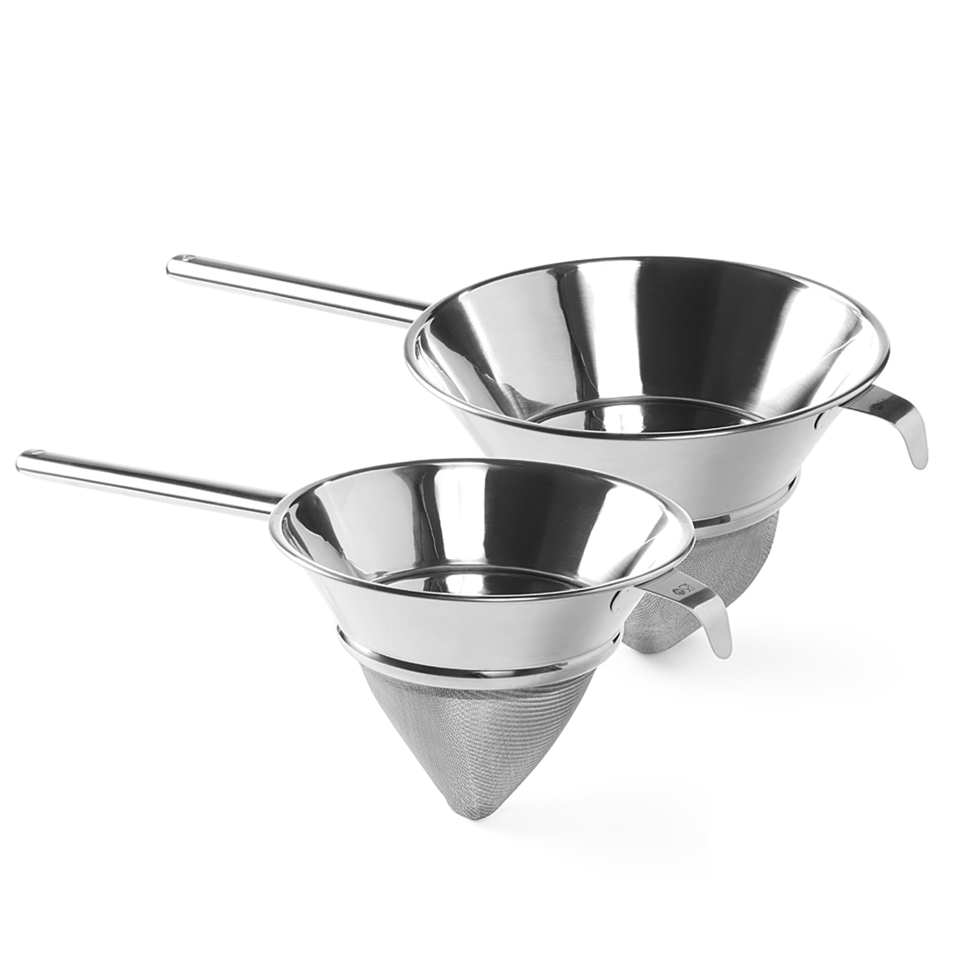 

Sito chińskie stożkowe z gęstą siatką ze stali śr. 245mm - Hendi 647561