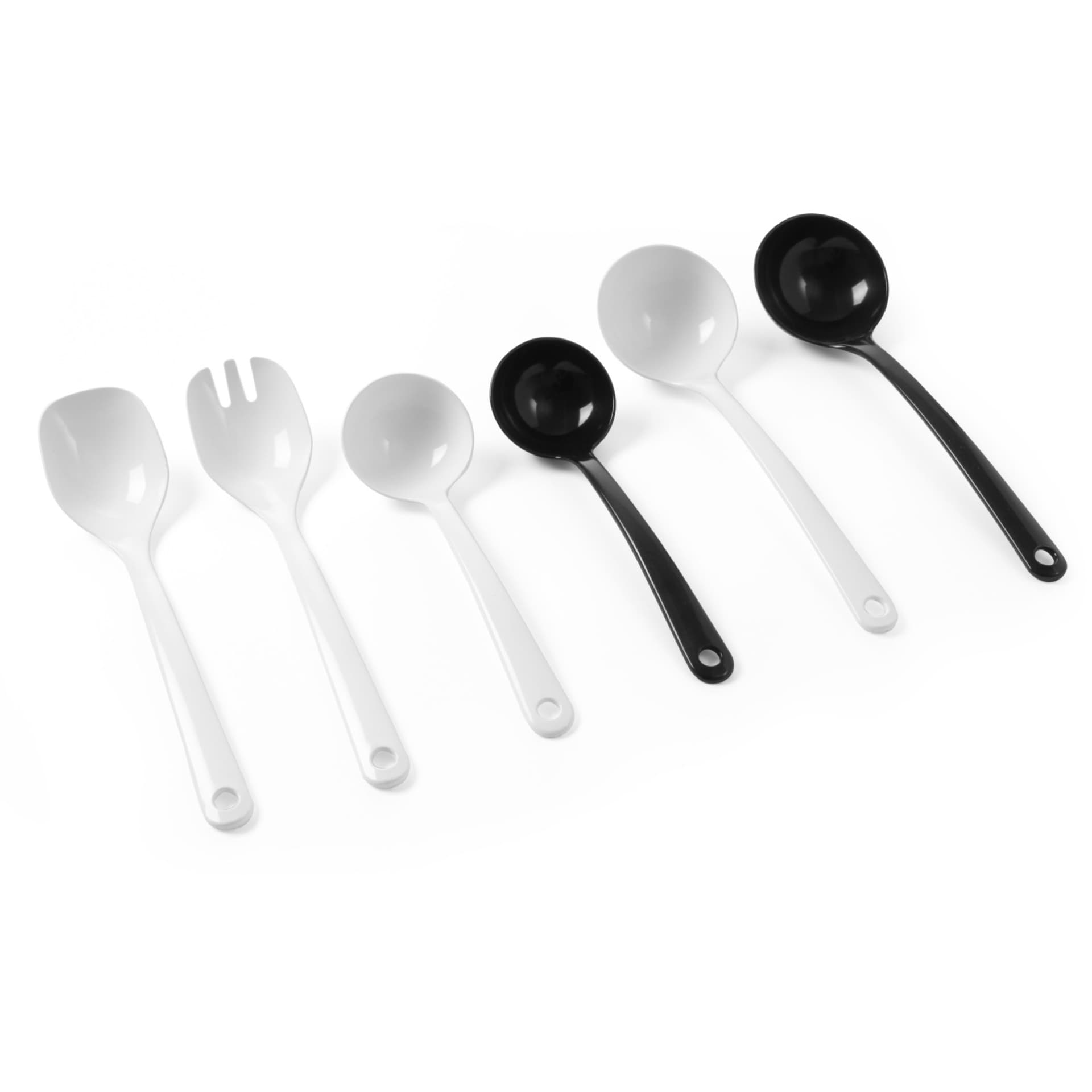 

Widelec do sałatek z melaminy biały - Hendi 564004